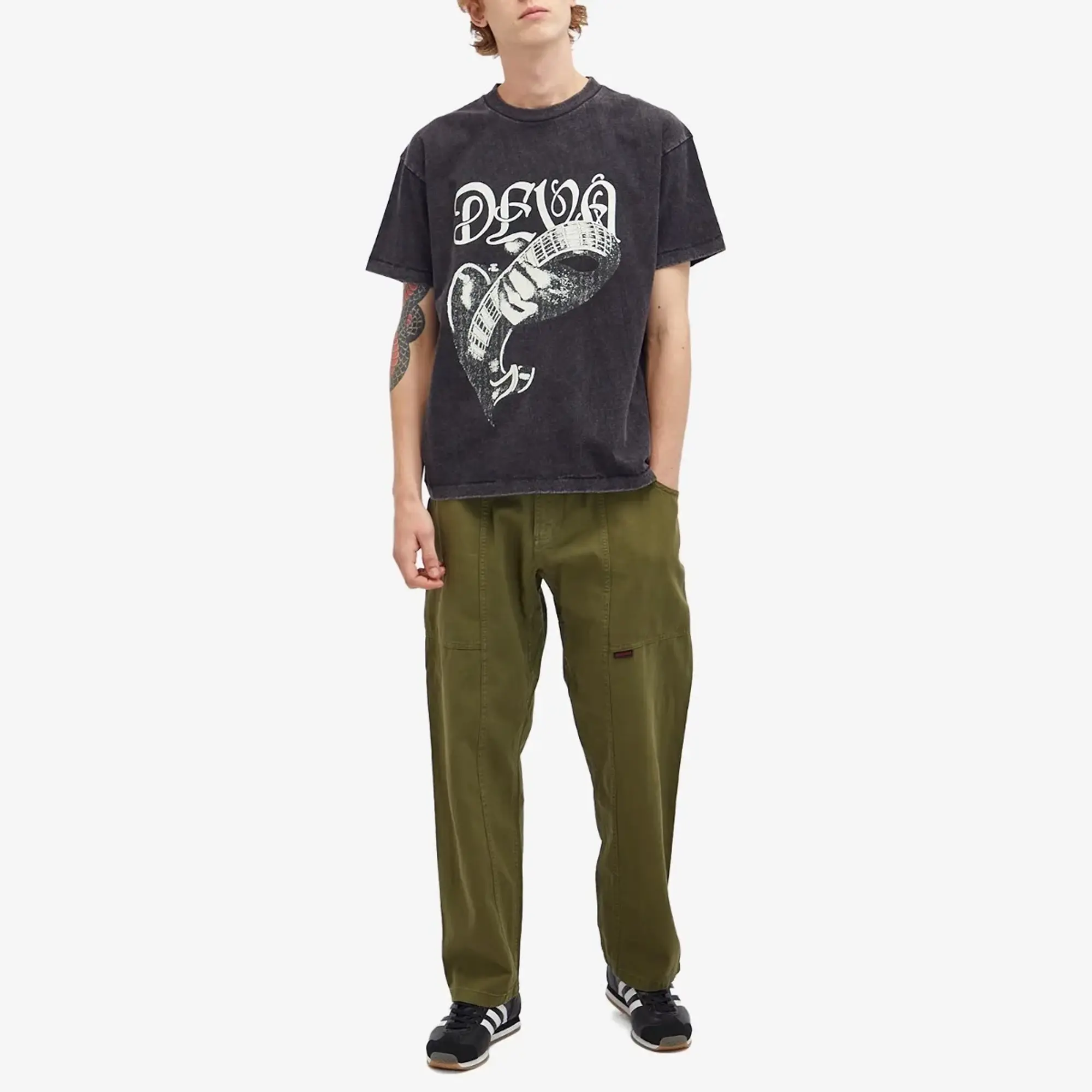 Deva States Men's Rhapsody T-Shirt Washed Black