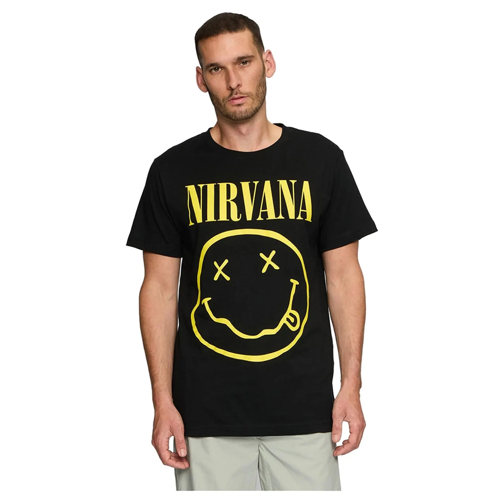 MERCHCODE Mc Clothes Nirvana Lithium Short Sleeve T-shirt