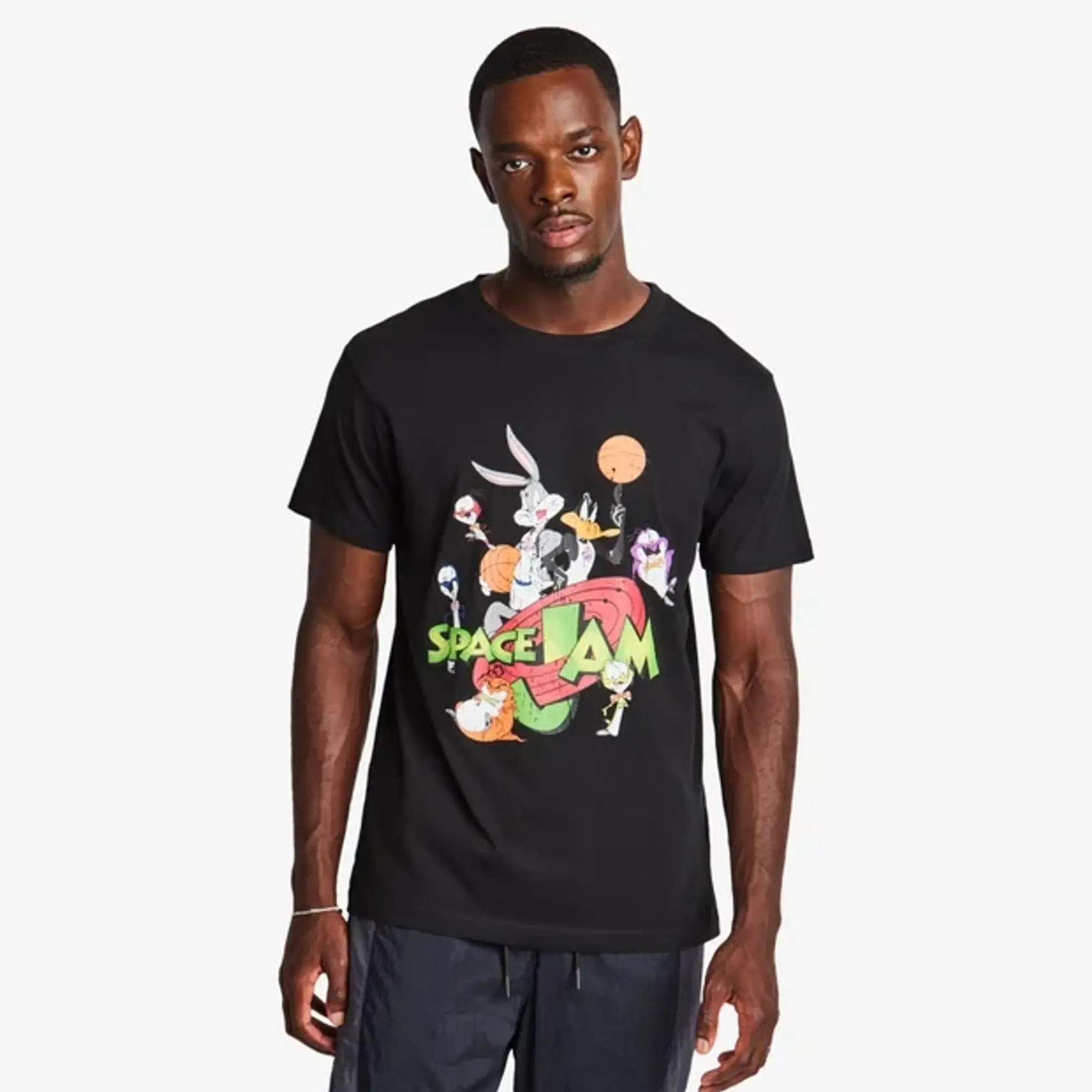 MERCHCODE Space Jam Men T-Shirts - Black