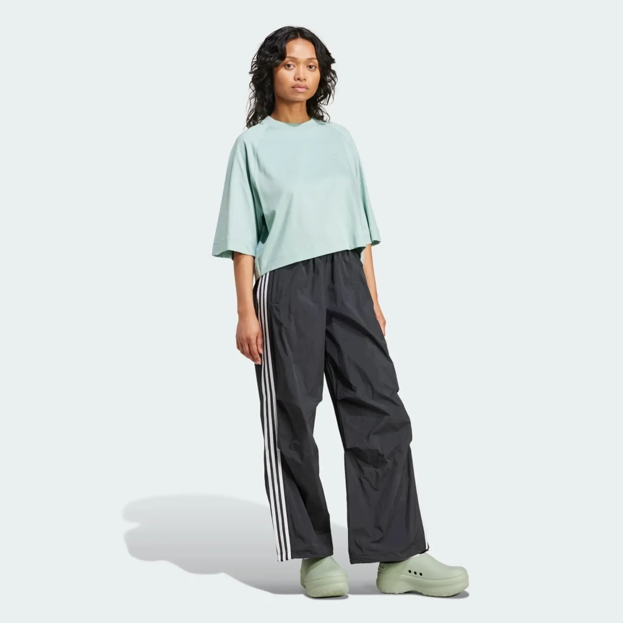 Adidas 3 Stripes Para Women Pants - Black