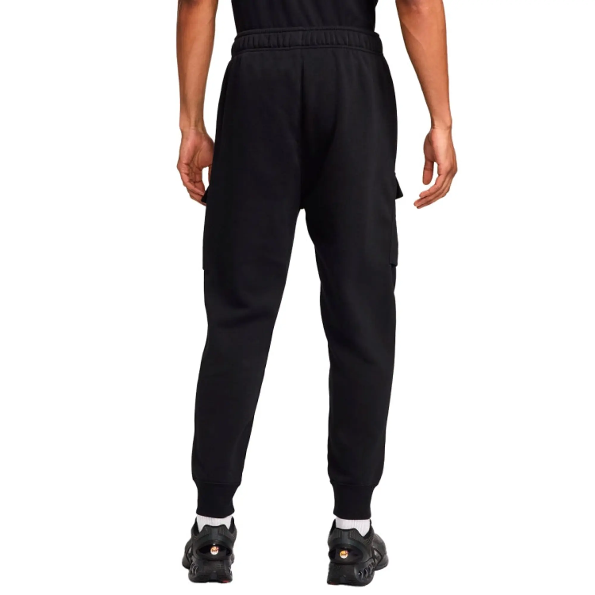 Nike Swoosh Air Fleece Cargo Jogger - Black - Size S - Black