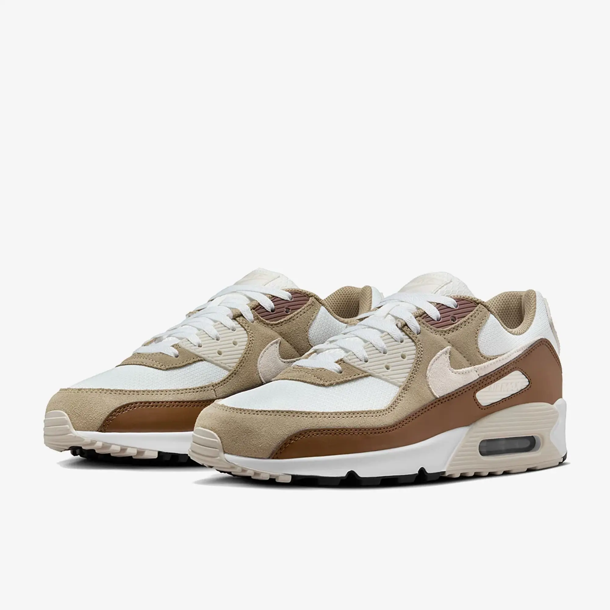 Sneakers Nike Air Max 90 Summit White/ Black-Khaki-Lt Orewood Brn Eur 38.5