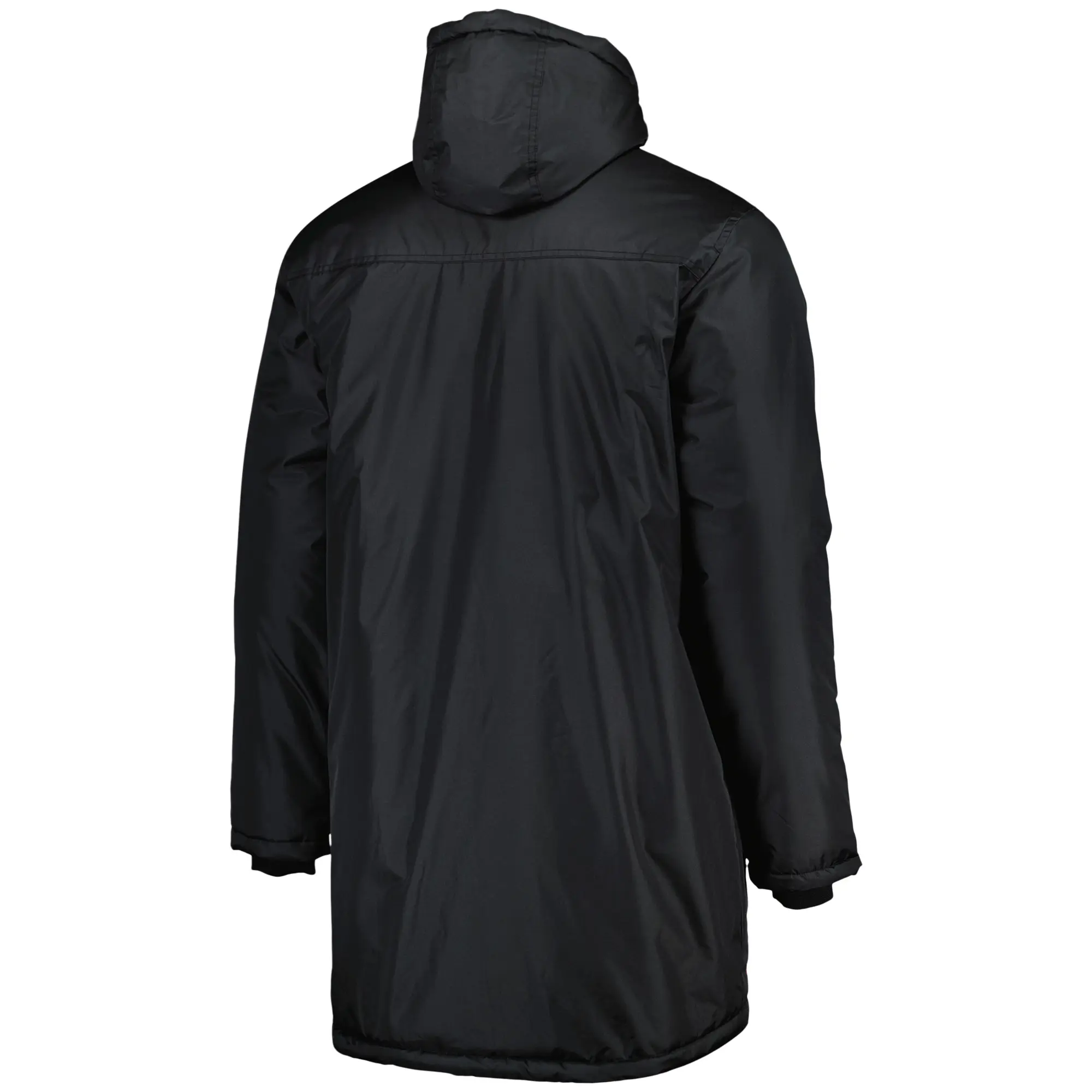 Source Lab Limited Sunderland Core Long Stadium Jacket - Black - Mens