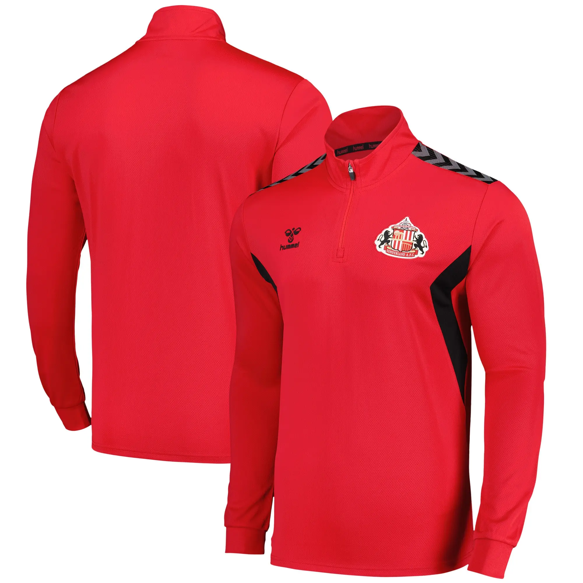 Sunderland Hummel Training Half Zip - Red