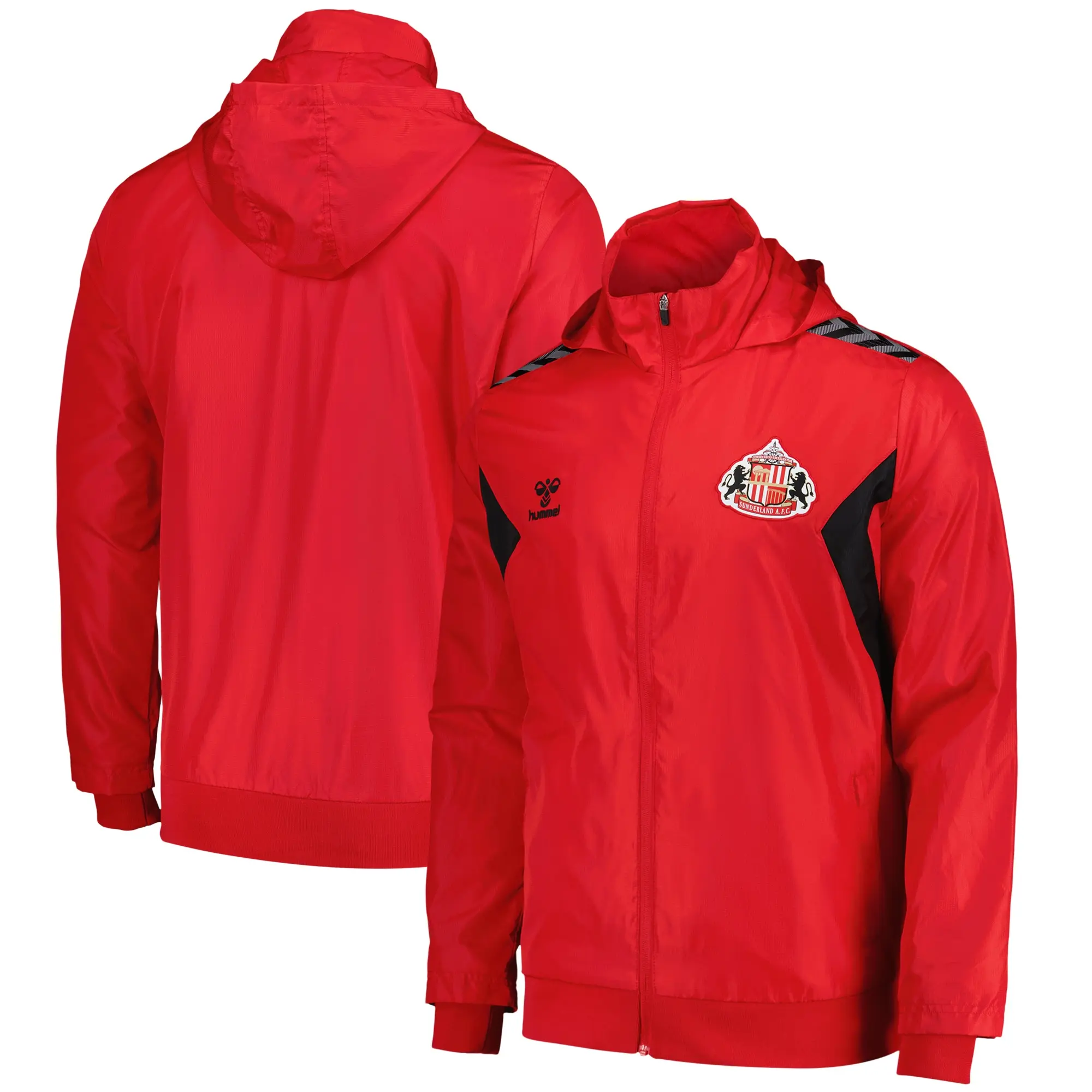Sunderland Hummel Training Rain Jacket - Red