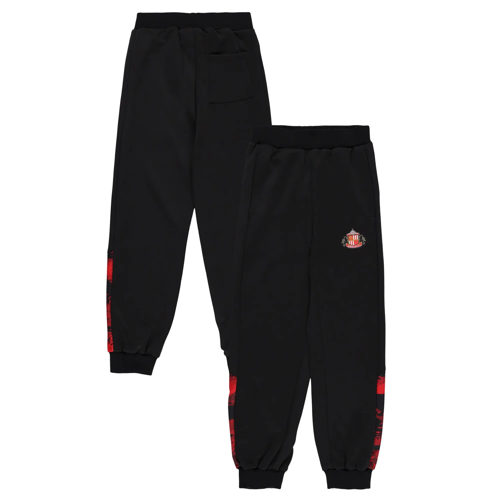 Fanatics Sunderland Camo Track Pants - Black - Kids