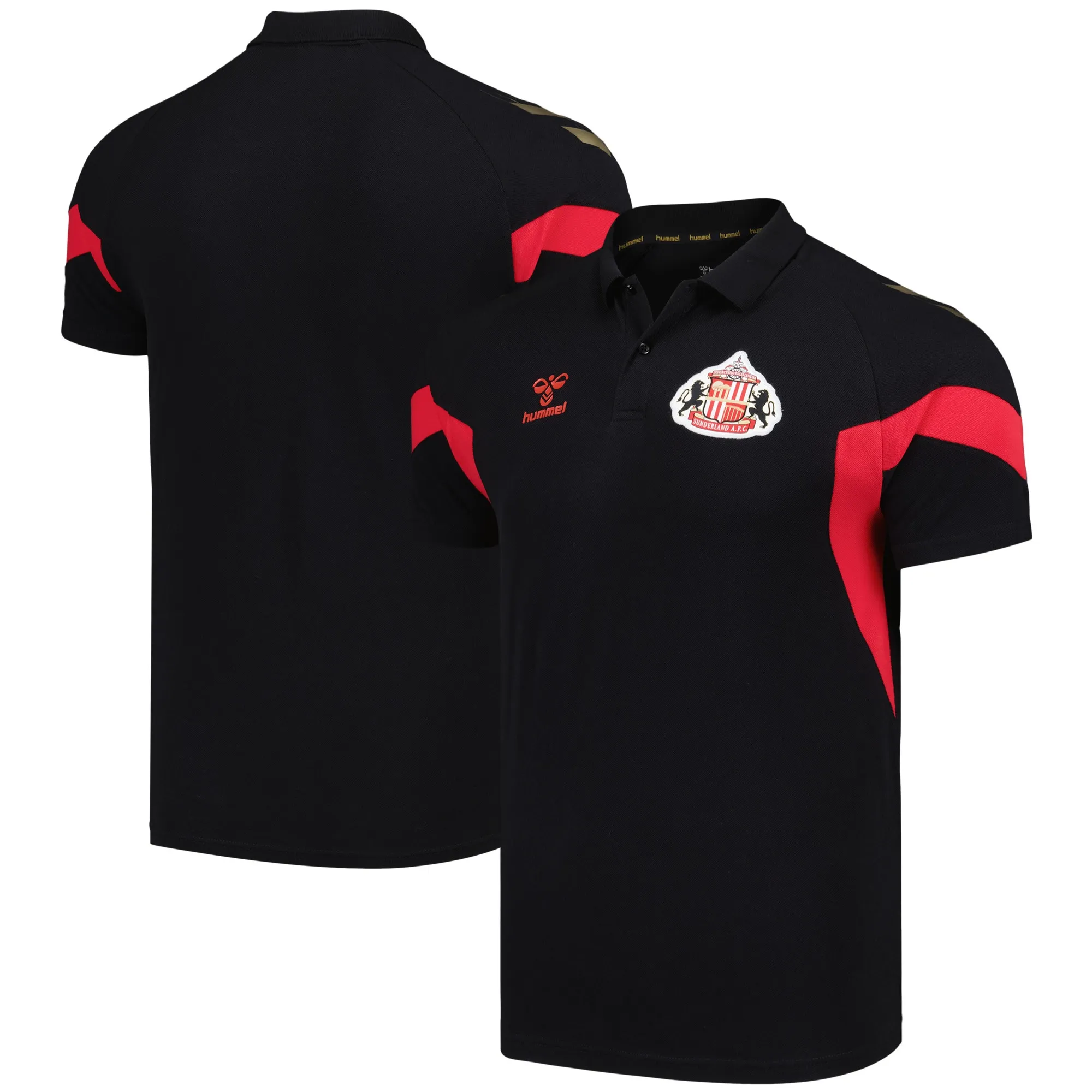 Sunderland Hummel Travel Polo - Black