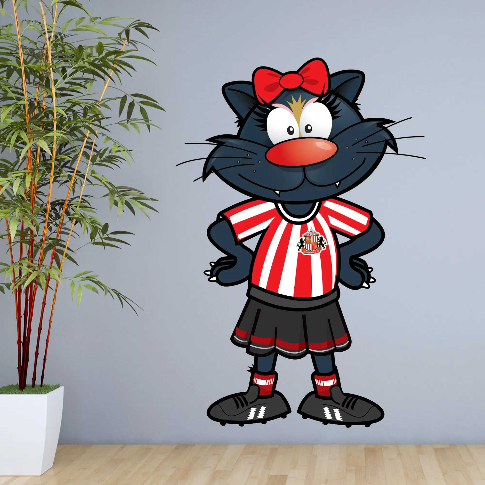 Sunderland Delilah Wall Sticker - 60cm height x 40cm width