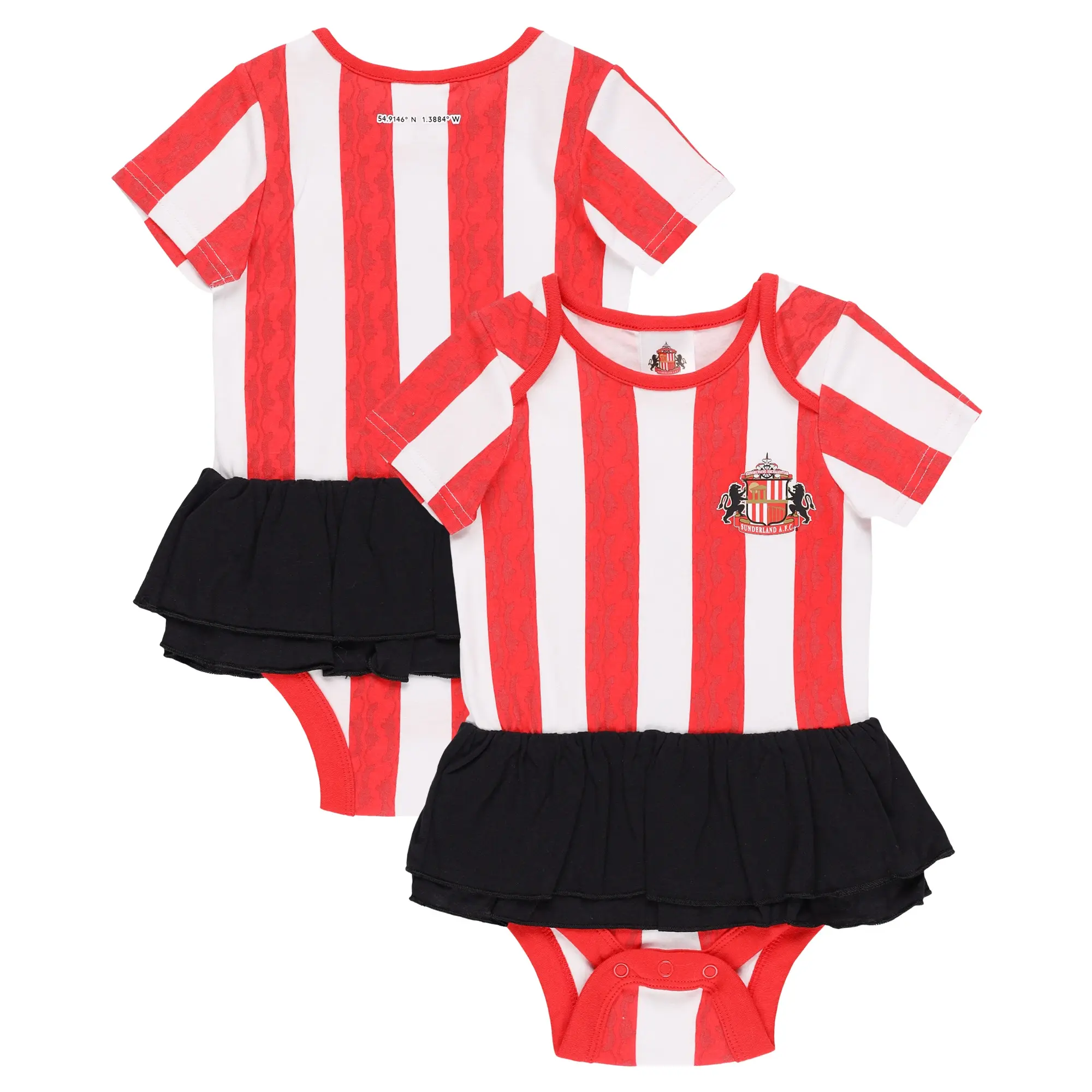 Sunderland 2024-25 Home Kit Tutu - Red/White/Black - Baby