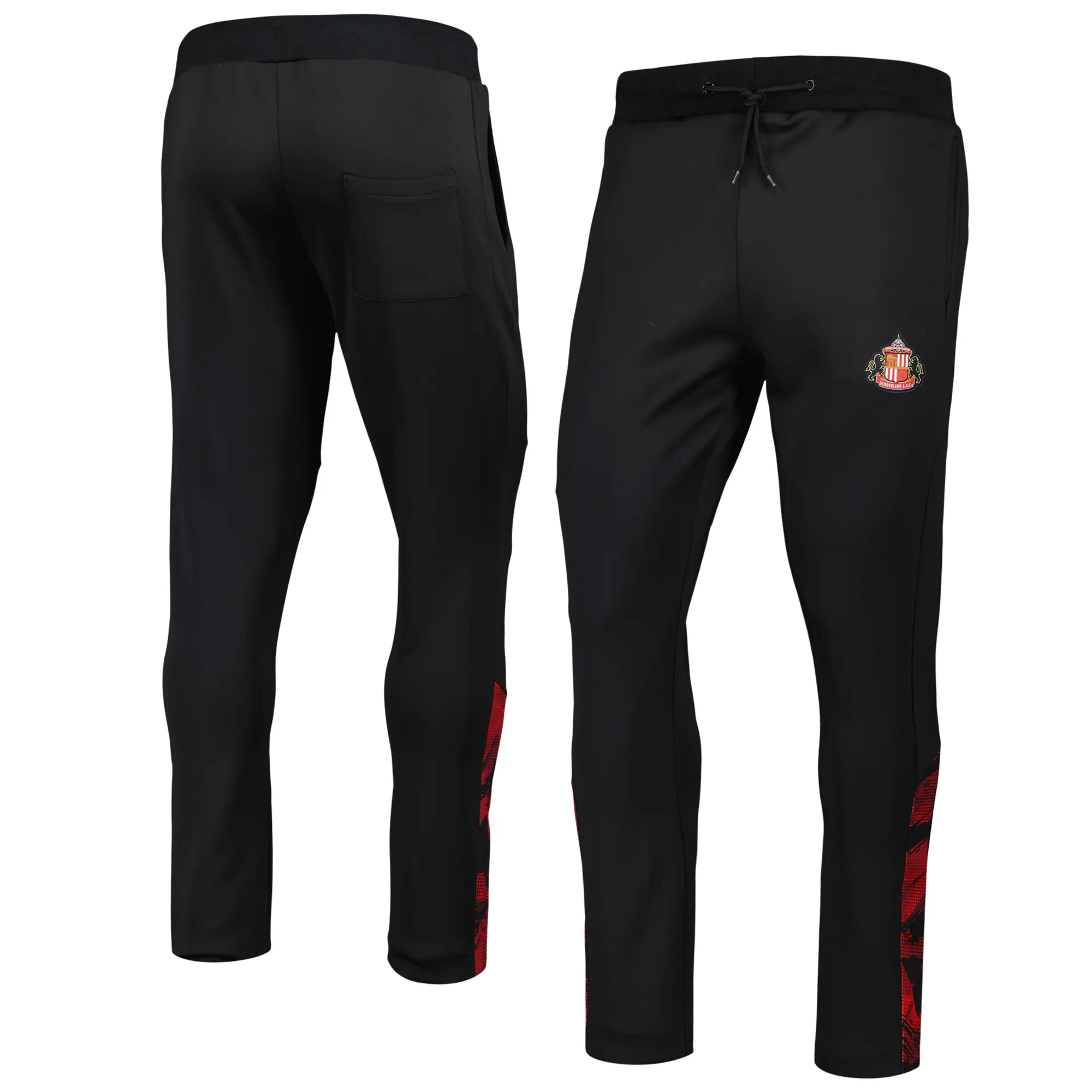 Fanatics Sunderland Camo Track Pants - Black - Mens