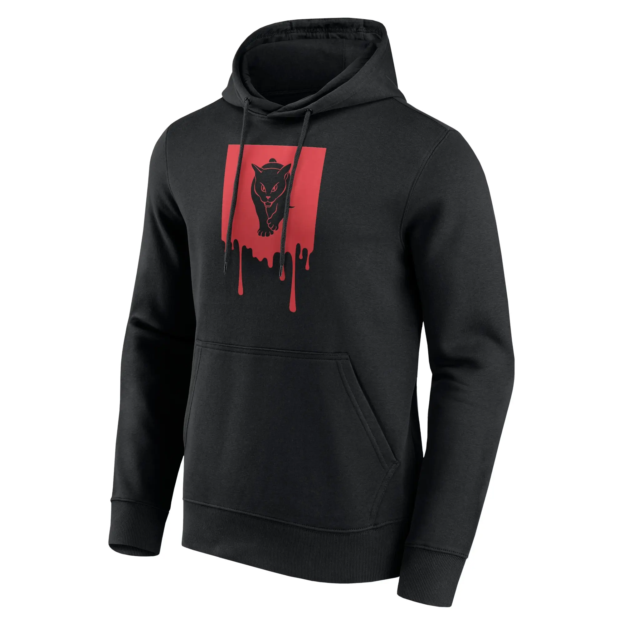 No Brand Sunderland Liquify Graphic Hoodie - Black - Mens