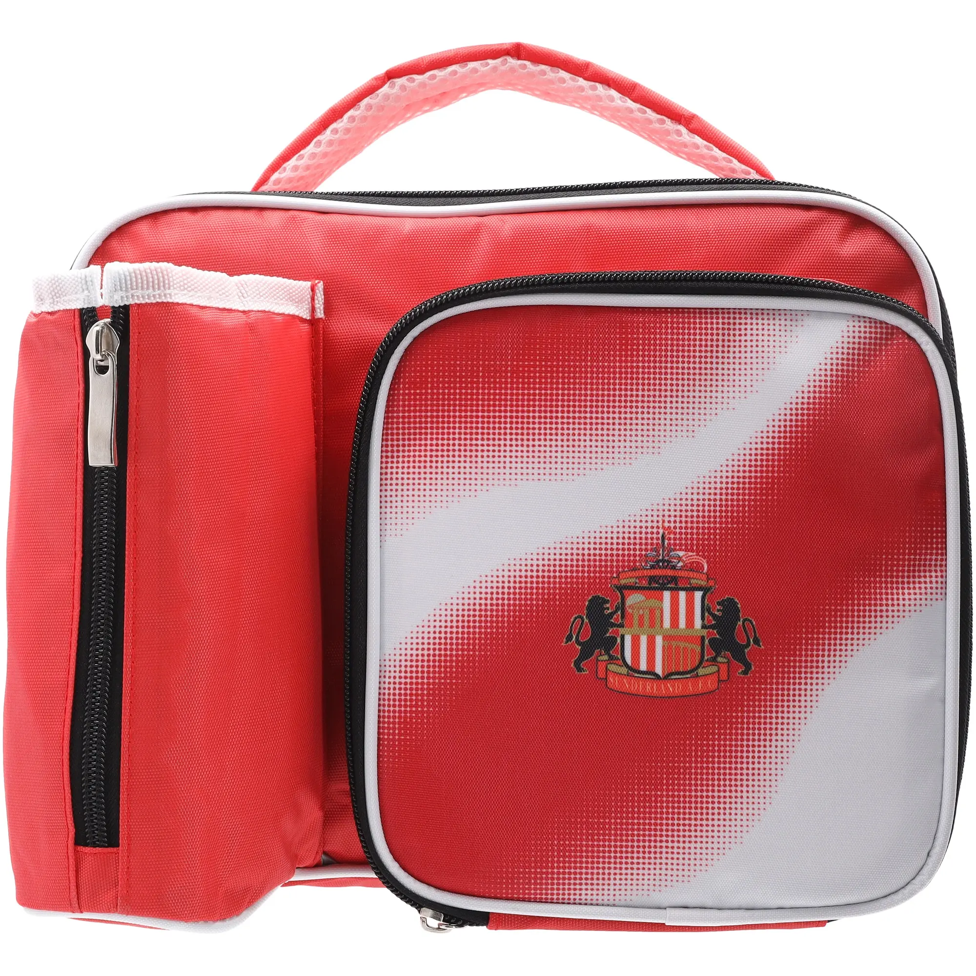 Fanatics Sunderland Crest Lunchbag & Bottle Holder - 24w x 19.5h x 8d  cm