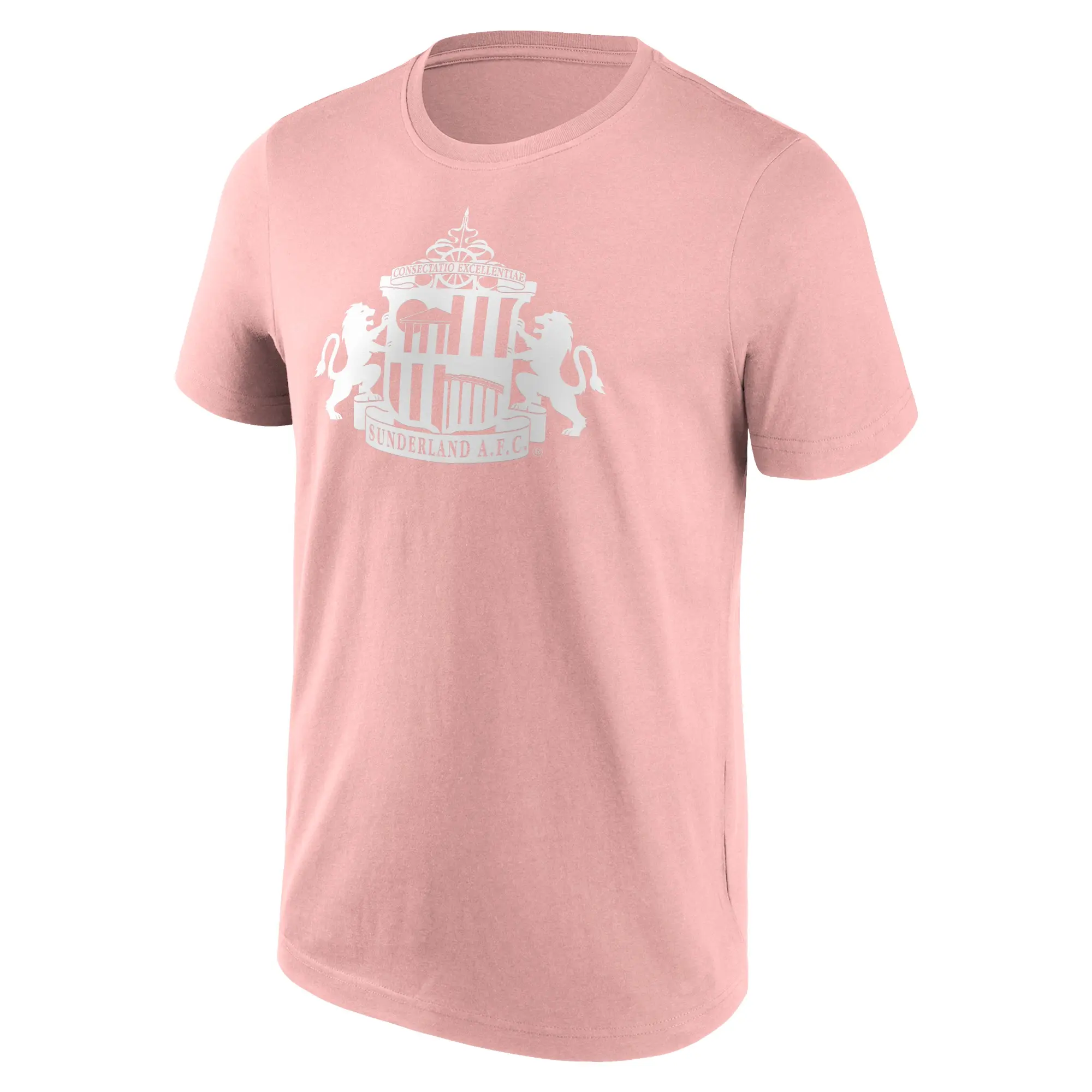 No Brand Sunderland Mono Logo Graphic T-Shirt - Pink - Mens