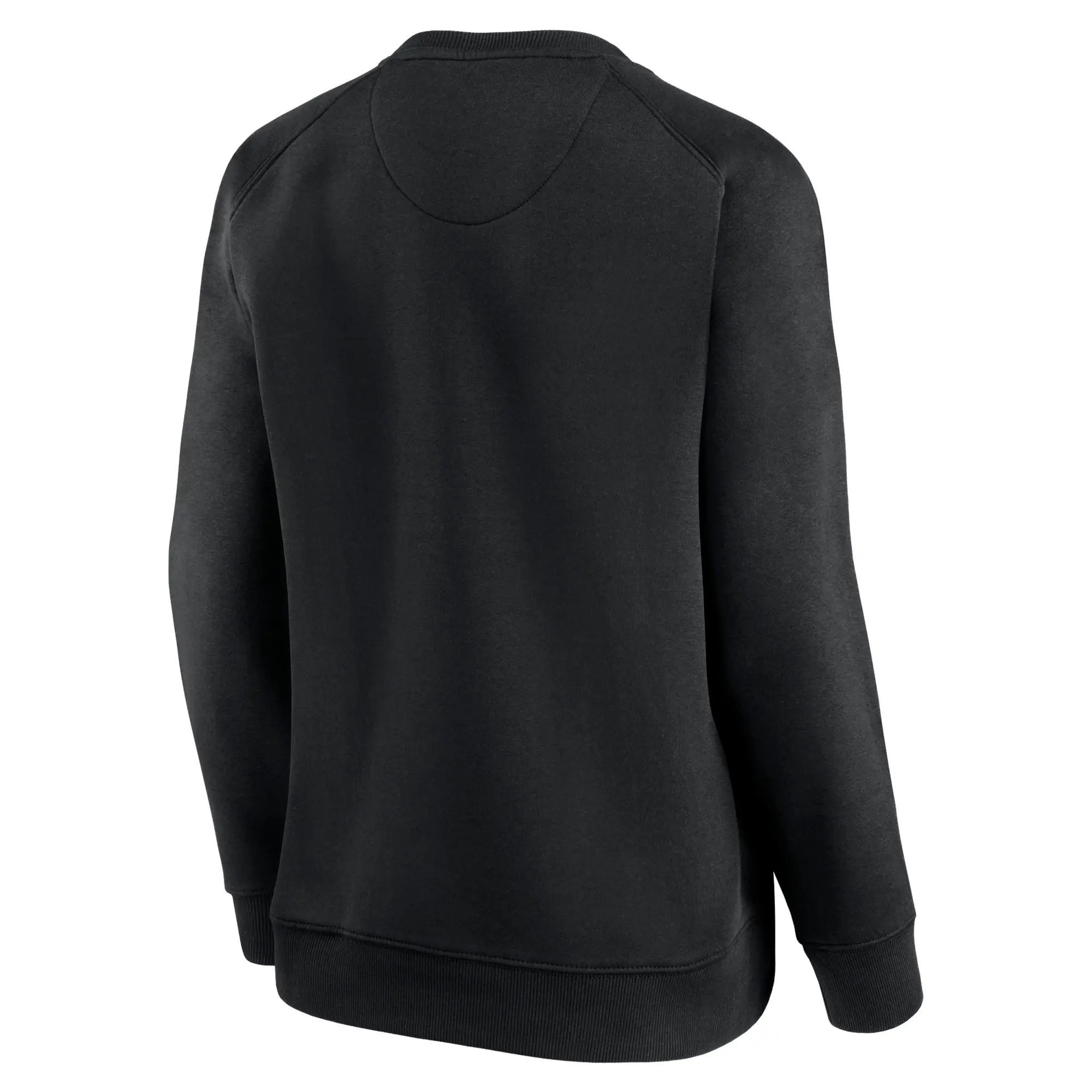No Brand Sunderland Black Cat Crest Graphic Crew Sweatshirt - Black - Womens