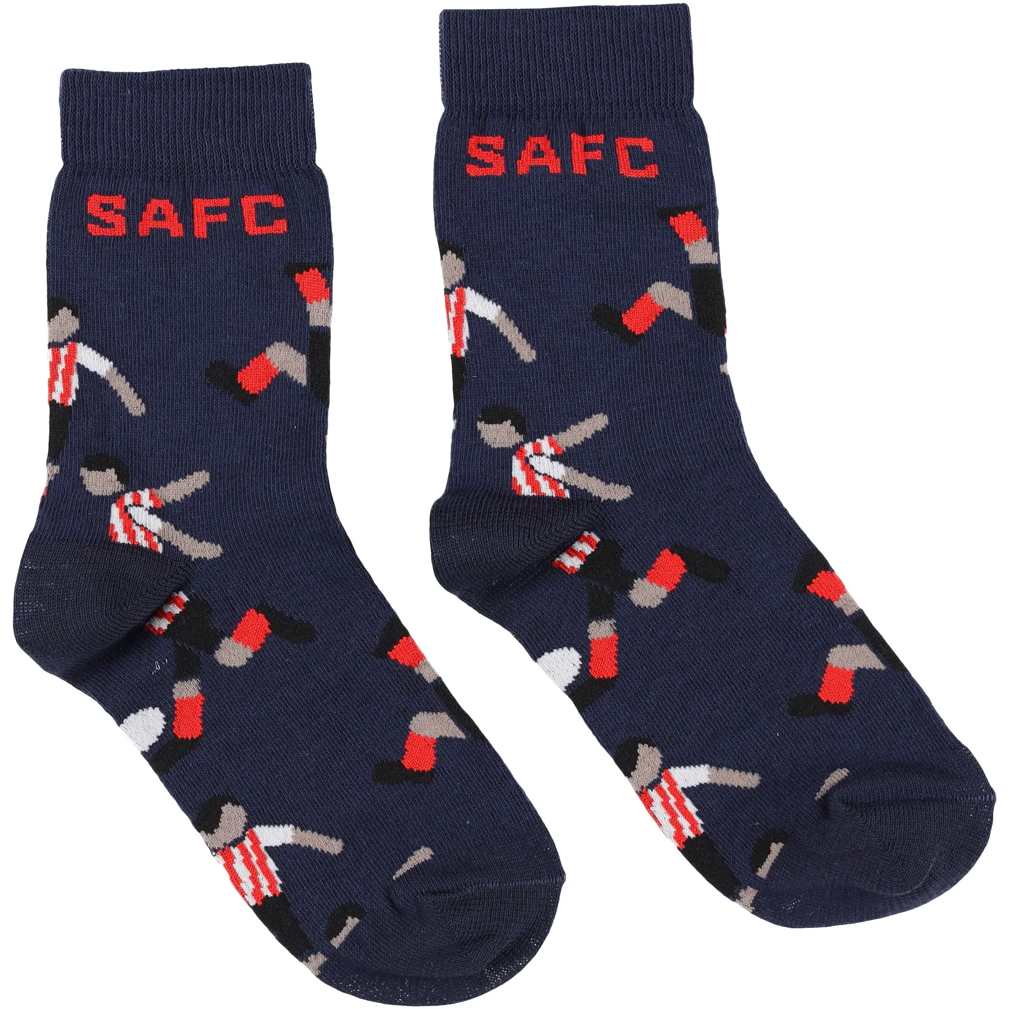 Fanatics Sunderland 2 Pack Football Socks - Red/Navy - Kids