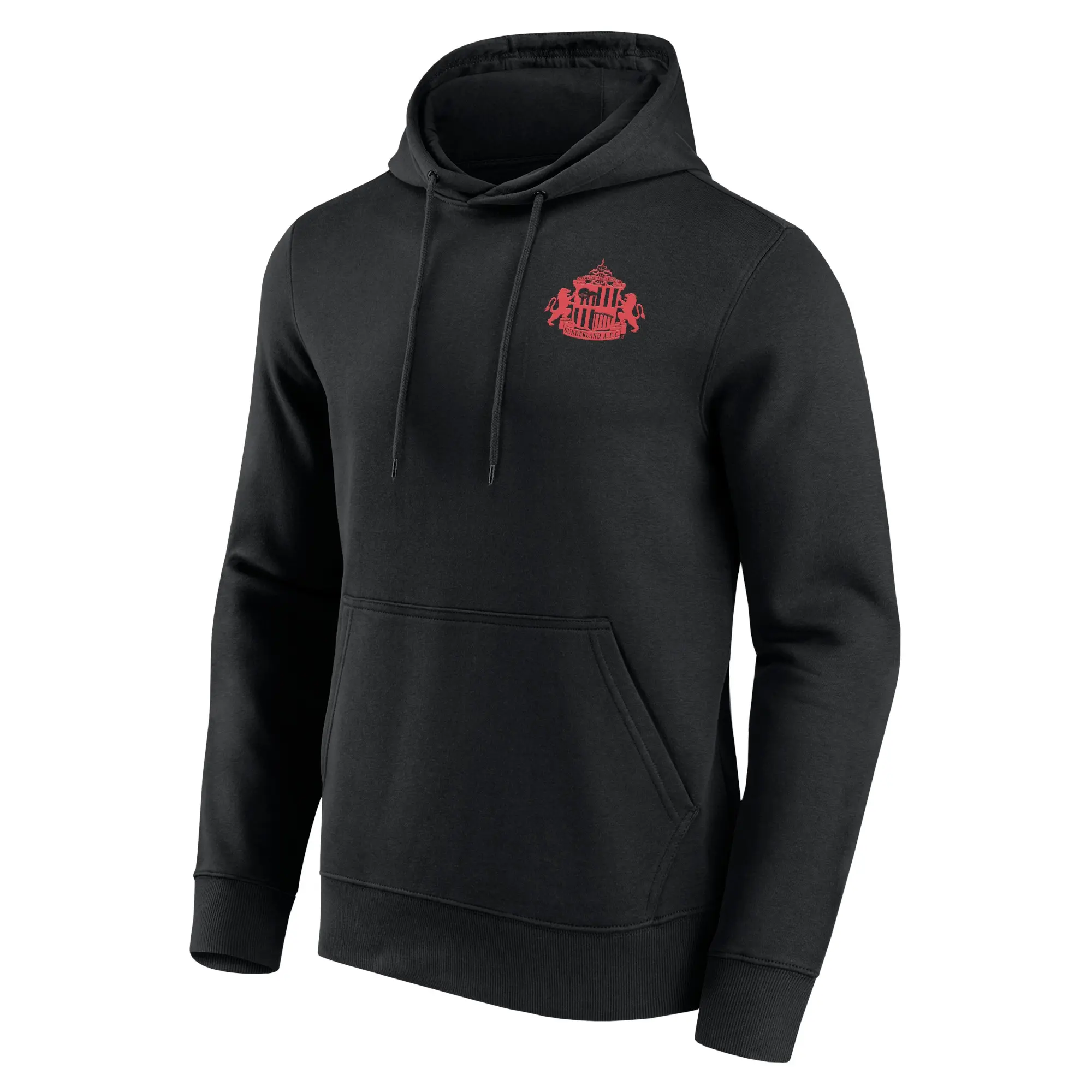 No Brand Sunderland Loop Graphic Hoodie - Black - Mens