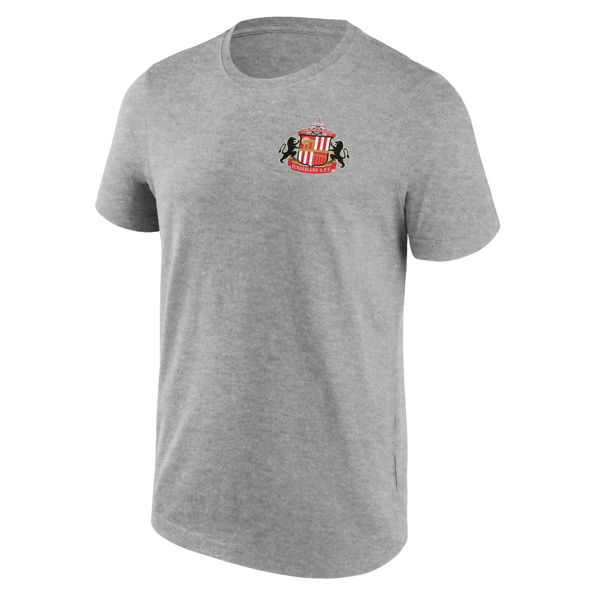 Brand Unknown Sunderland Small Crest T-Shirt - Sports Grey - Mens