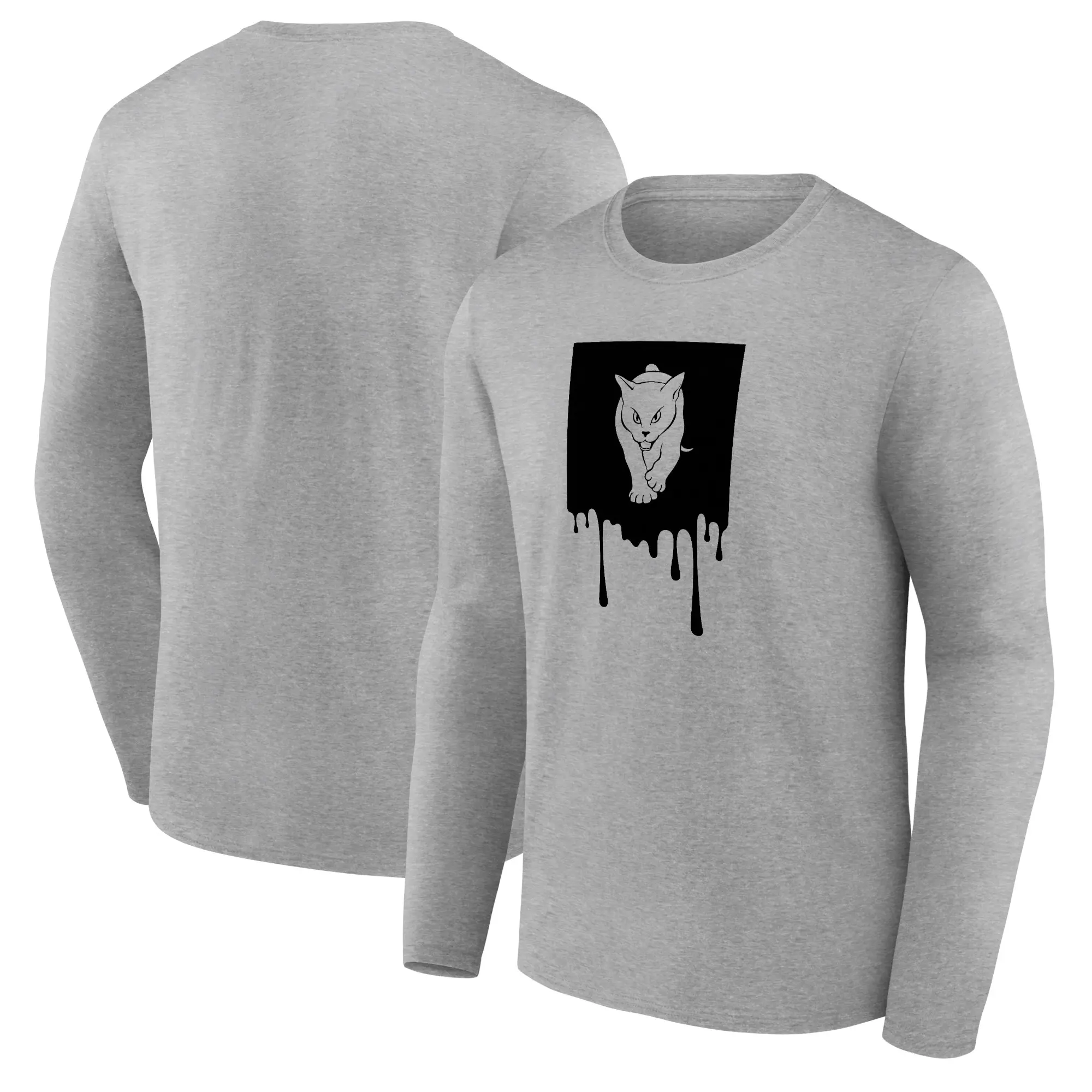 Fanatics Sunderland Liquify Graphic T-Shirt - Sports Grey - Mens