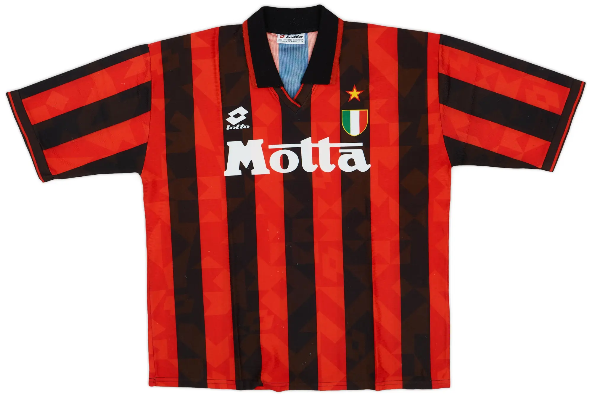 Lotto 1993-94 AC Milan Home Shirt - 8/10 - (L)