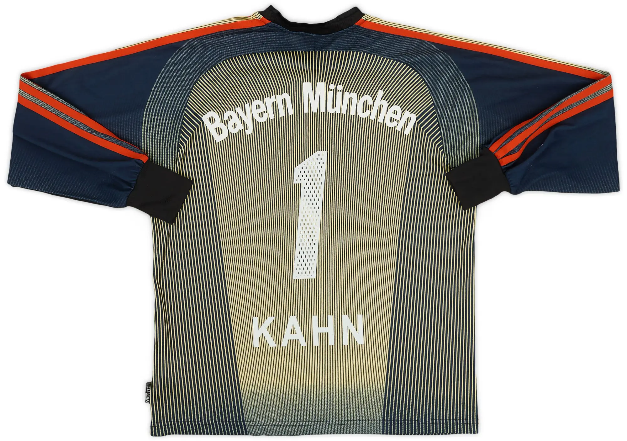 adidas 2003-04 Bayern Munich GK Shirt Kahn #1 - 7/10 - (XL.Boys)