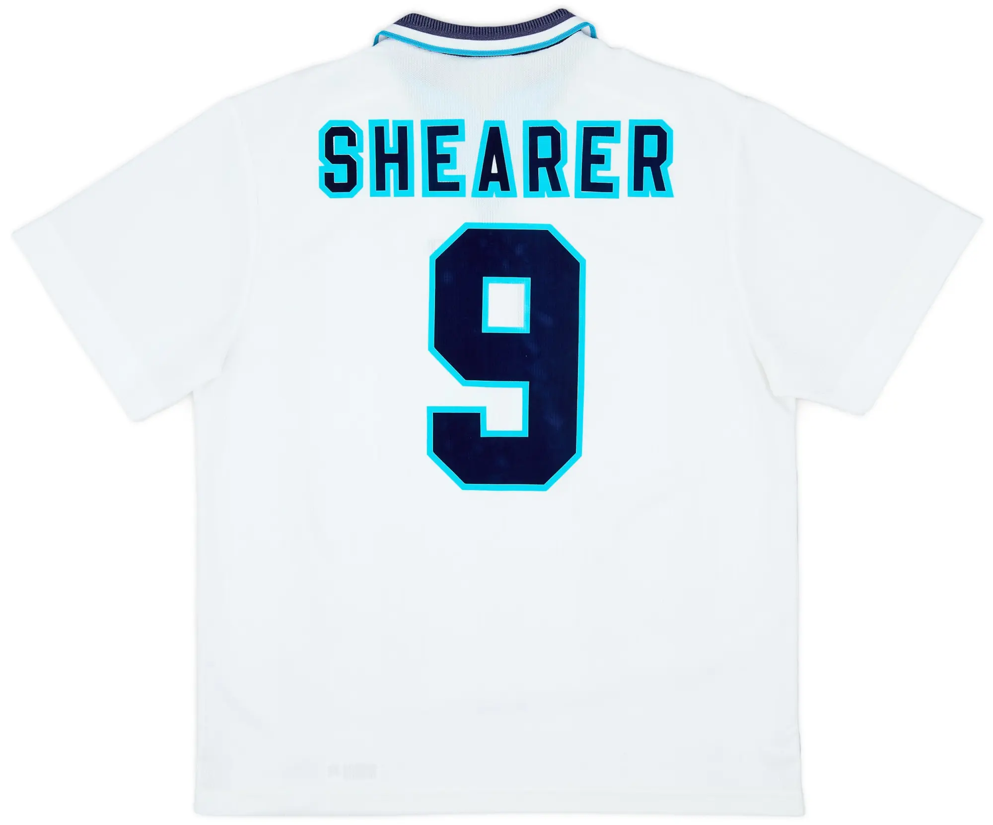 Umbro 1995-97 England Home Shirt Shearer #9 - 6/10 - (XL)