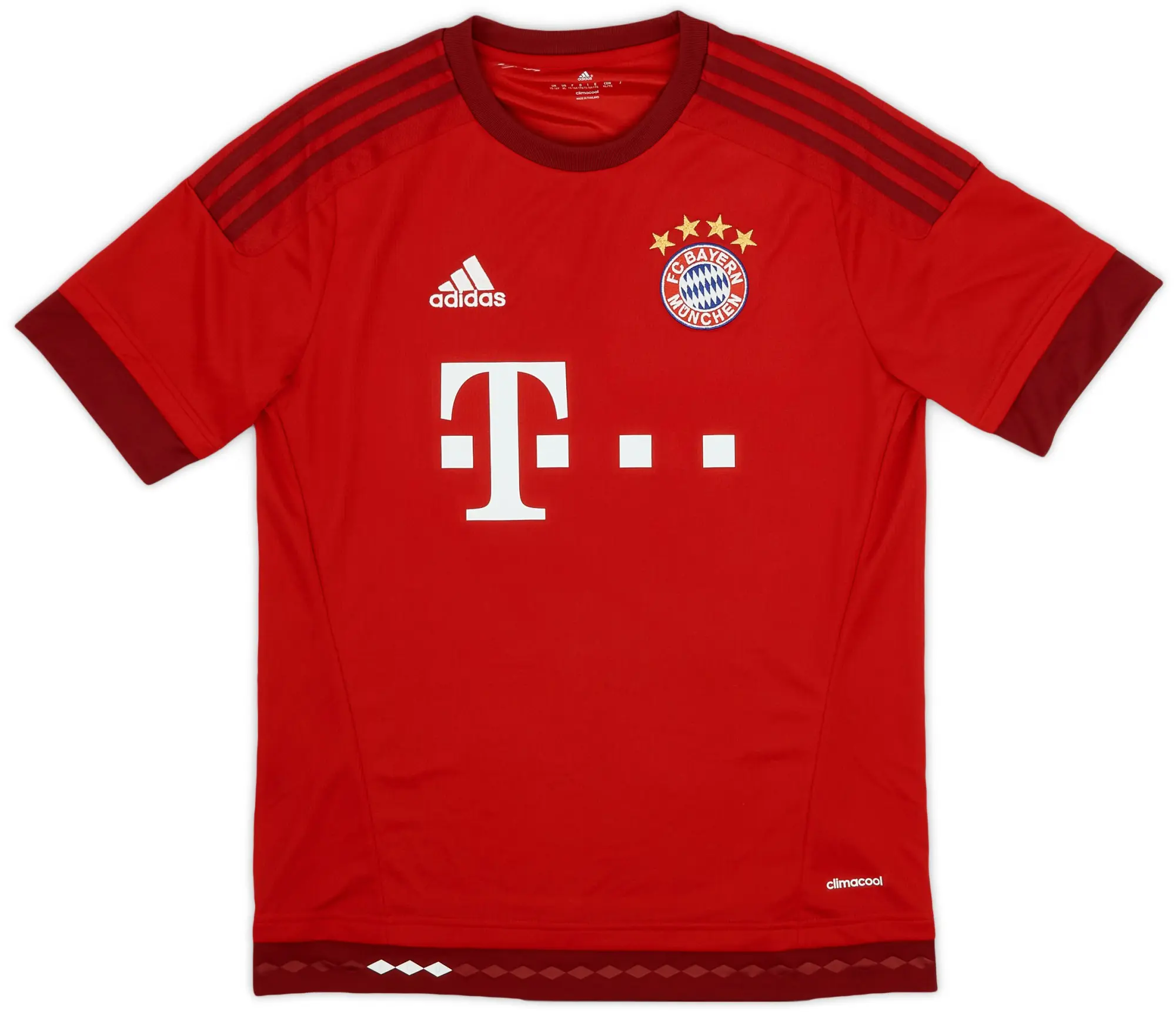 adidas 2015-16 Bayern Munich Home Shirt - 9/10 - (XL.Boys)