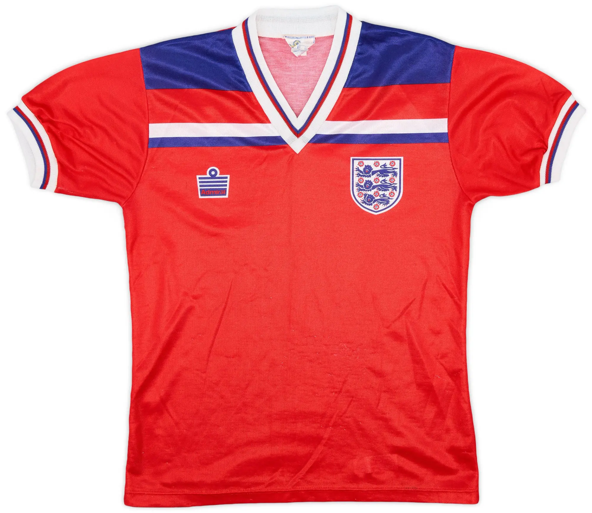 Admiral 1980-83 England Away Shirt - 8/10 - (Y)