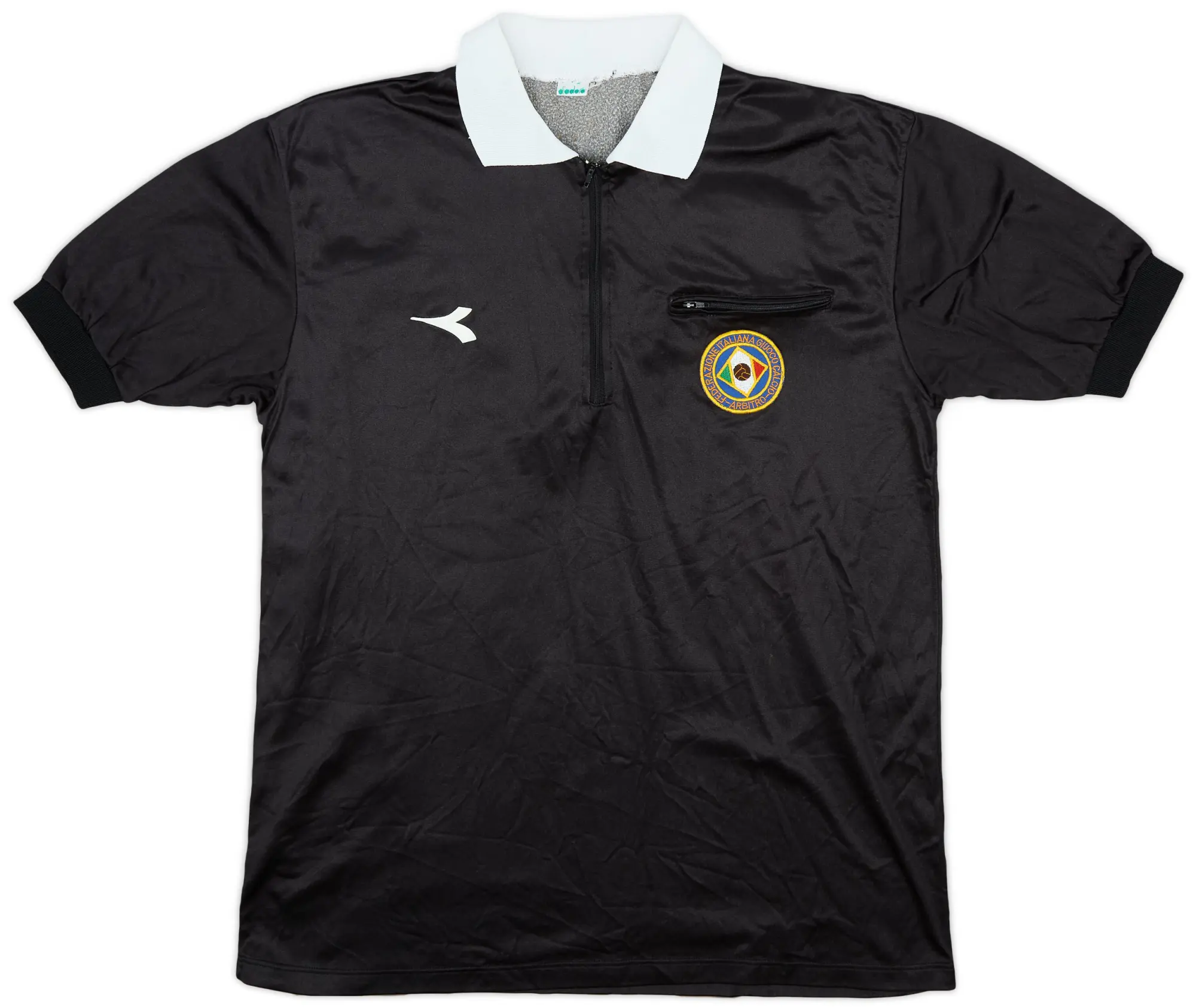 1980s Italy Diadora Referee Shirt - 8/10 - (L)