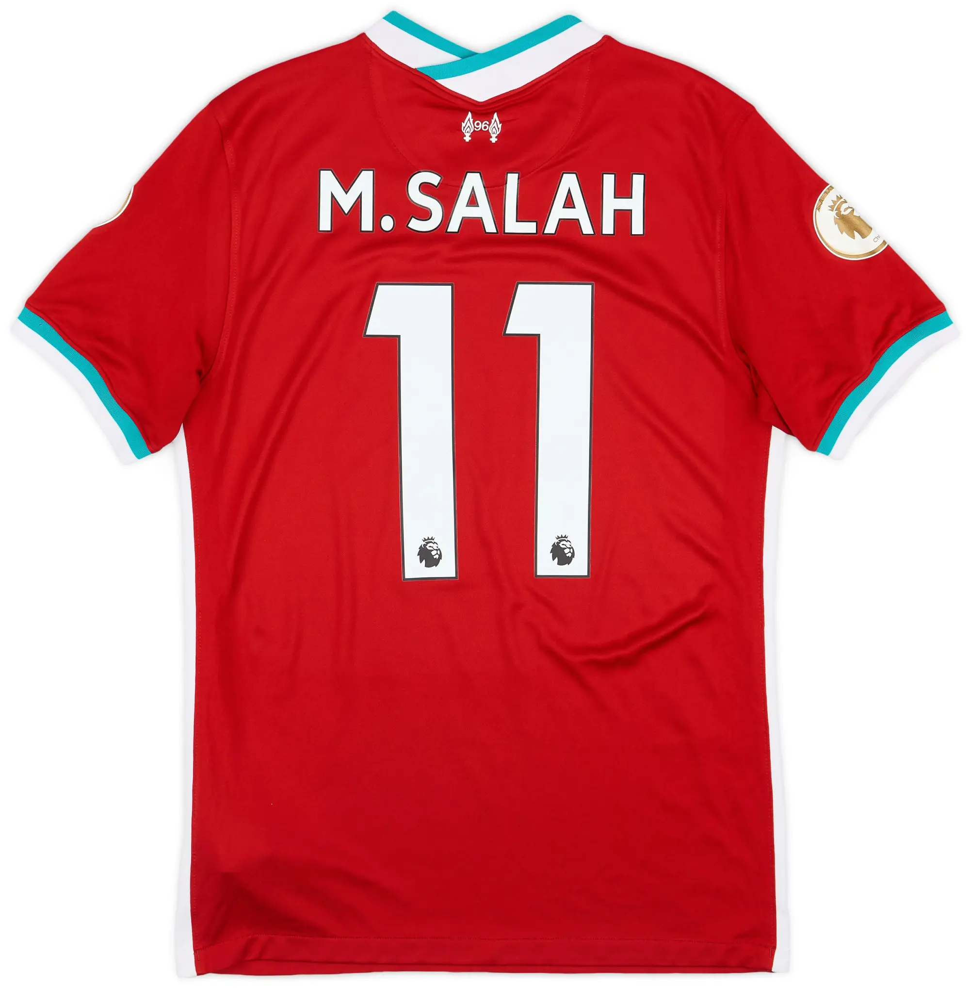 Nike 2020-21 Liverpool Home Shirt M.Salah #11 - 8/10 - (L)