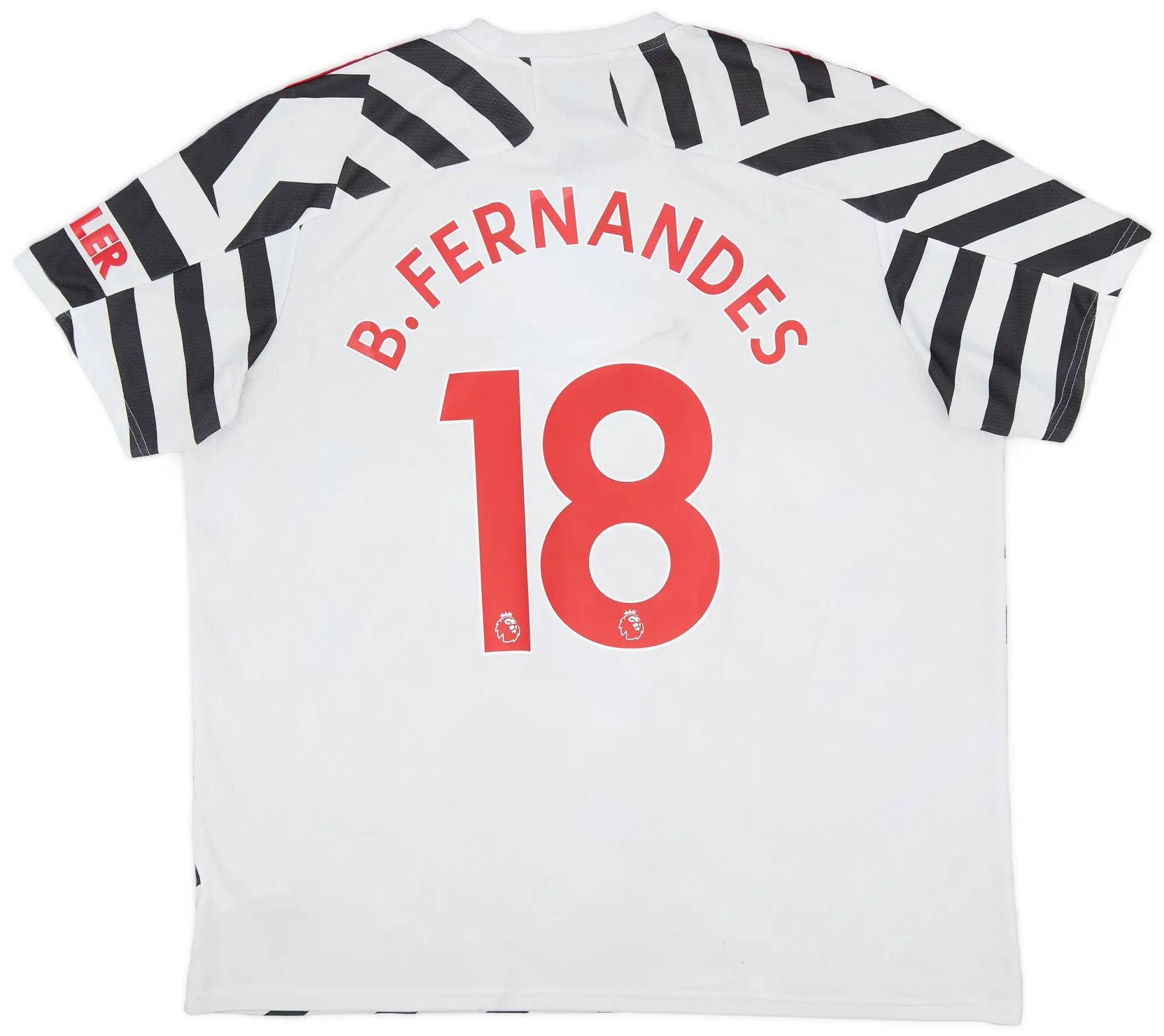 adidas 2020-21 Manchester United Third Shirt B.Fernandes #18 - 5/10 - (XXL)