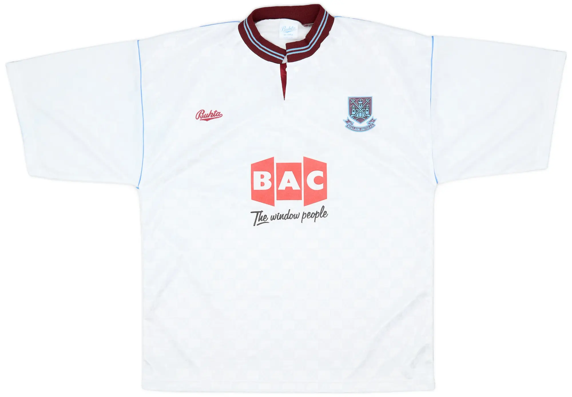 Bukta 1991-92 West Ham Away Shirt - 8/10 - (L)