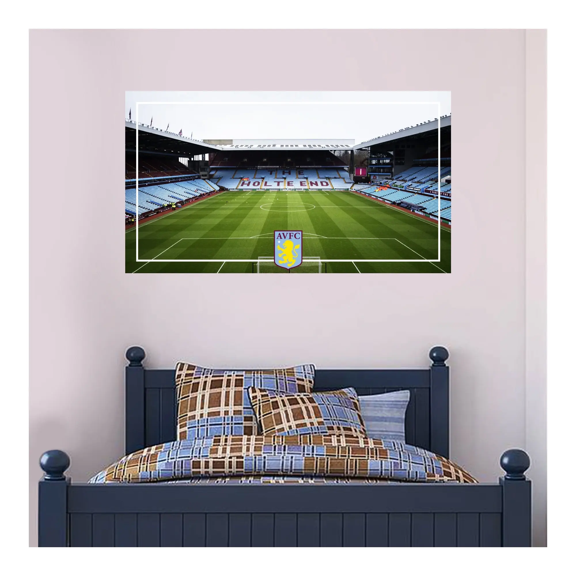 Aston Villa Villa Park Stadium Wall Sticker - 60cm x 35cm