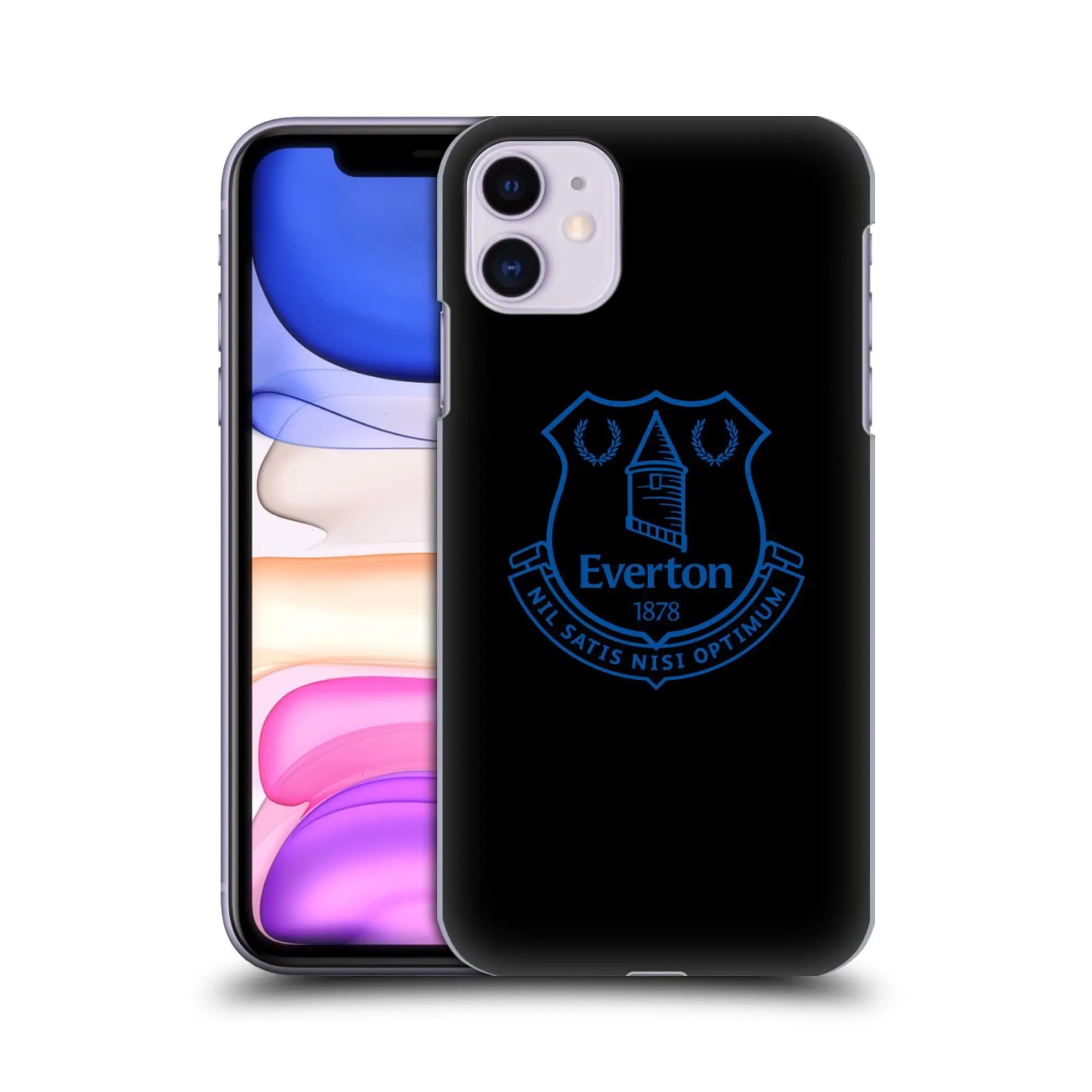 Everton Black Hard-Shell Phone Case - iPhone