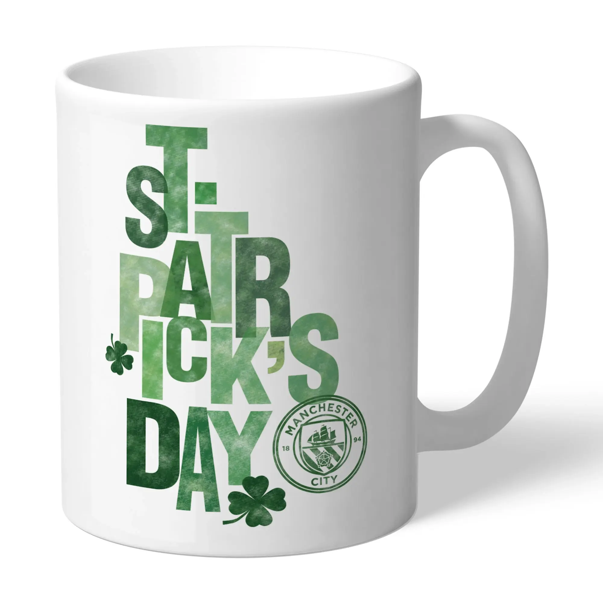 Manchester City St Patrick's Day Mug