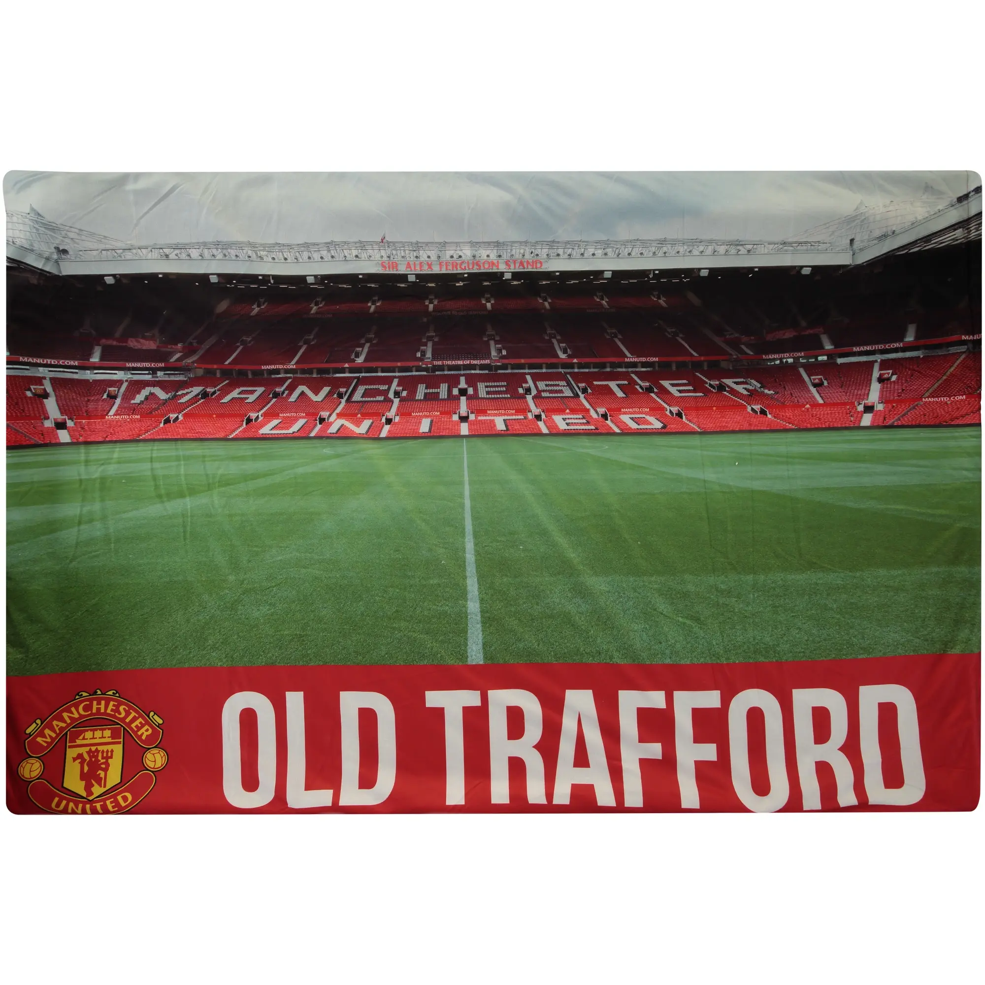 Manchester United Stadium Digital Print Fleece Blanket