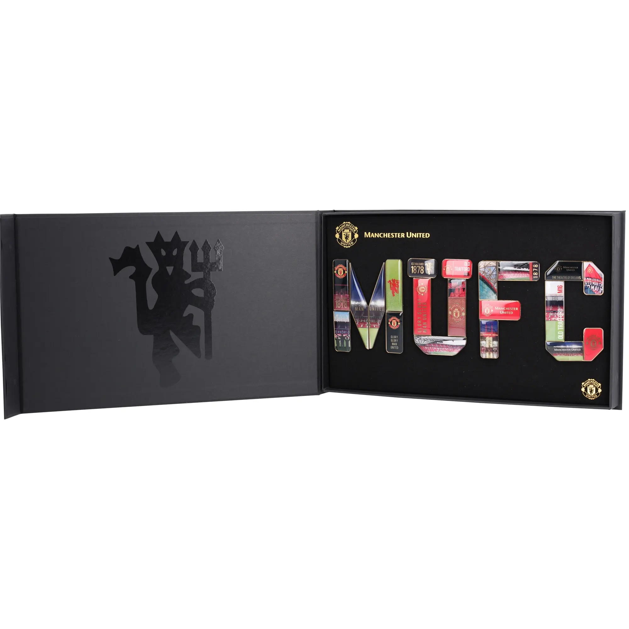 Manchester United Initial Badge Set