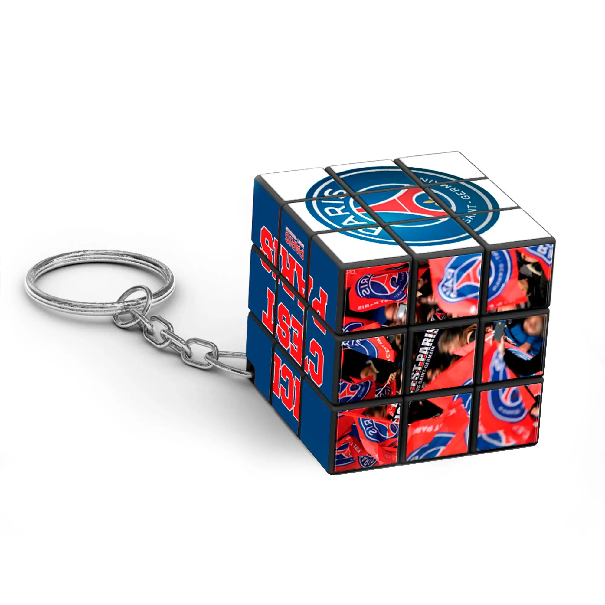 Paris Saint-Germain RubikS Keyring