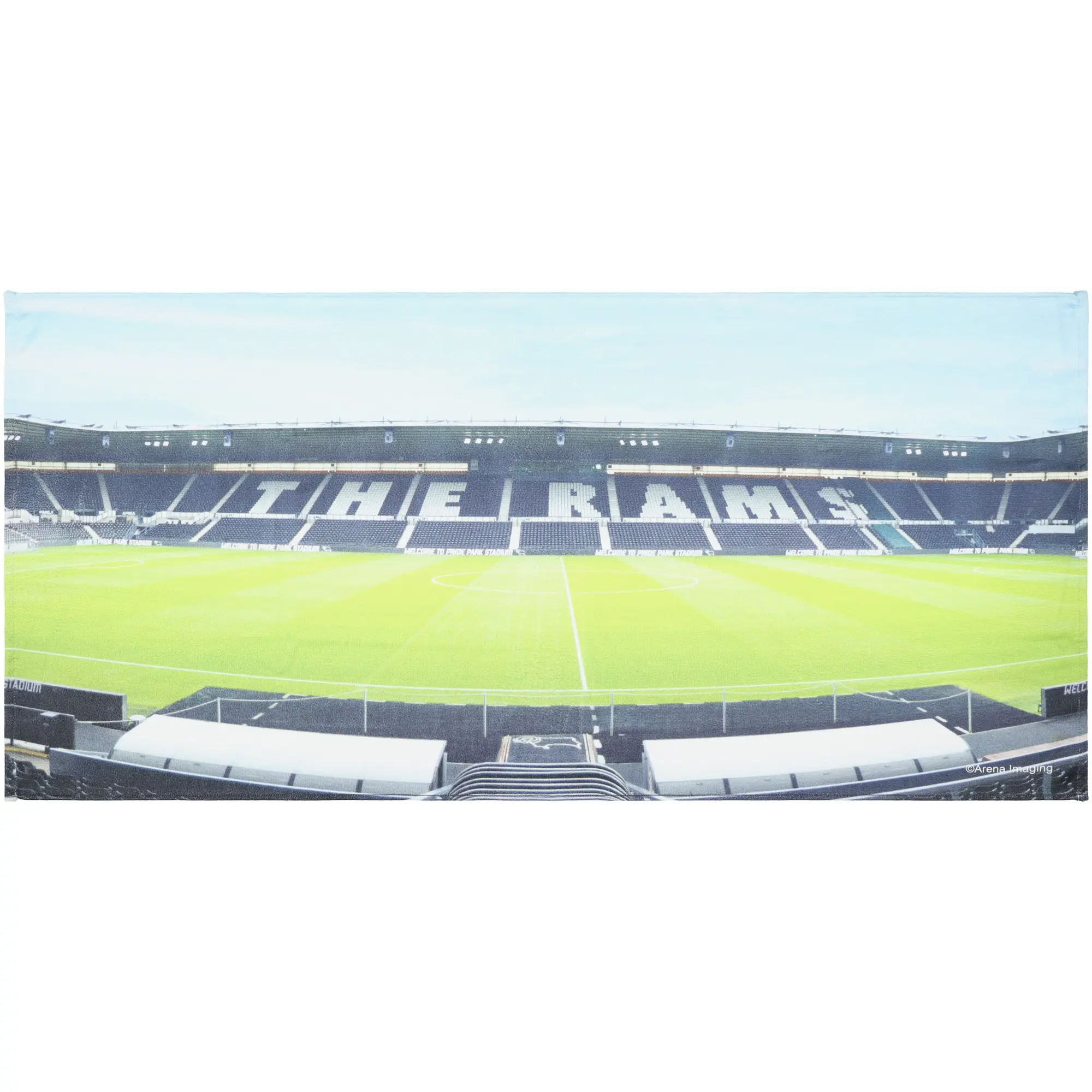 Derby County Digital Printed Towel - Stadium