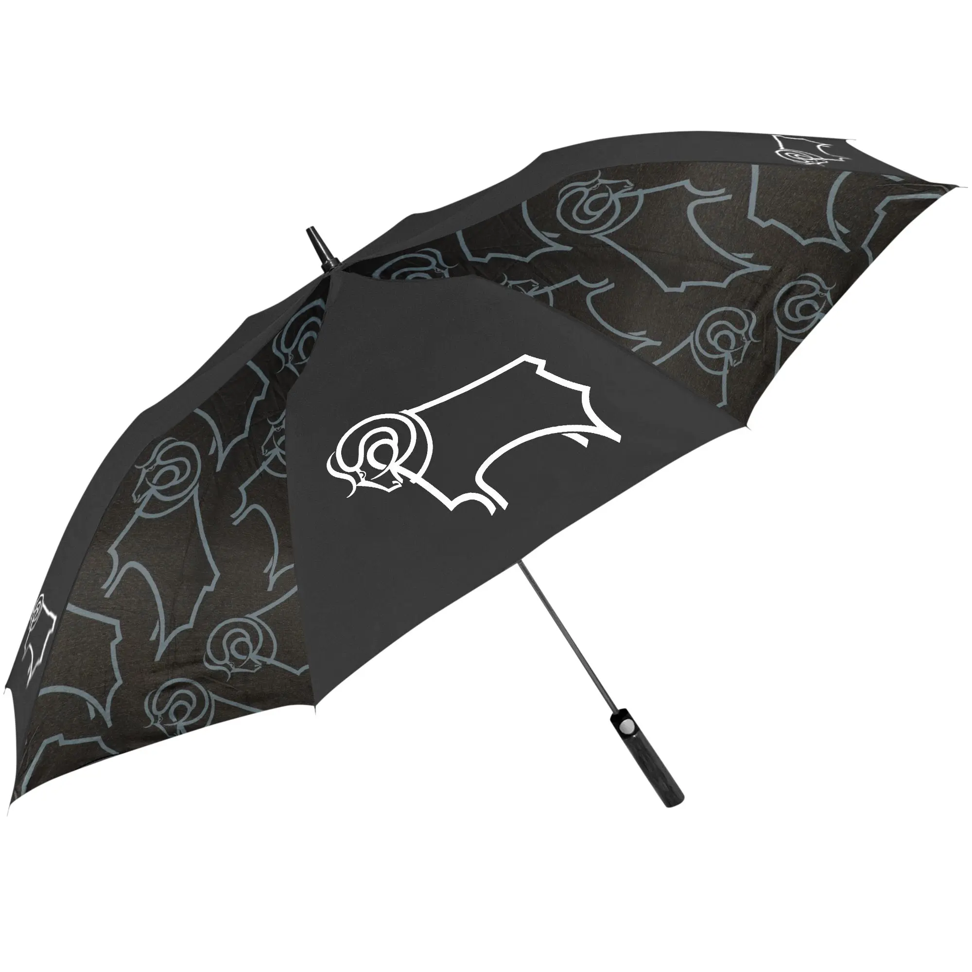 Derby County Fold Up Pouch Umbrella