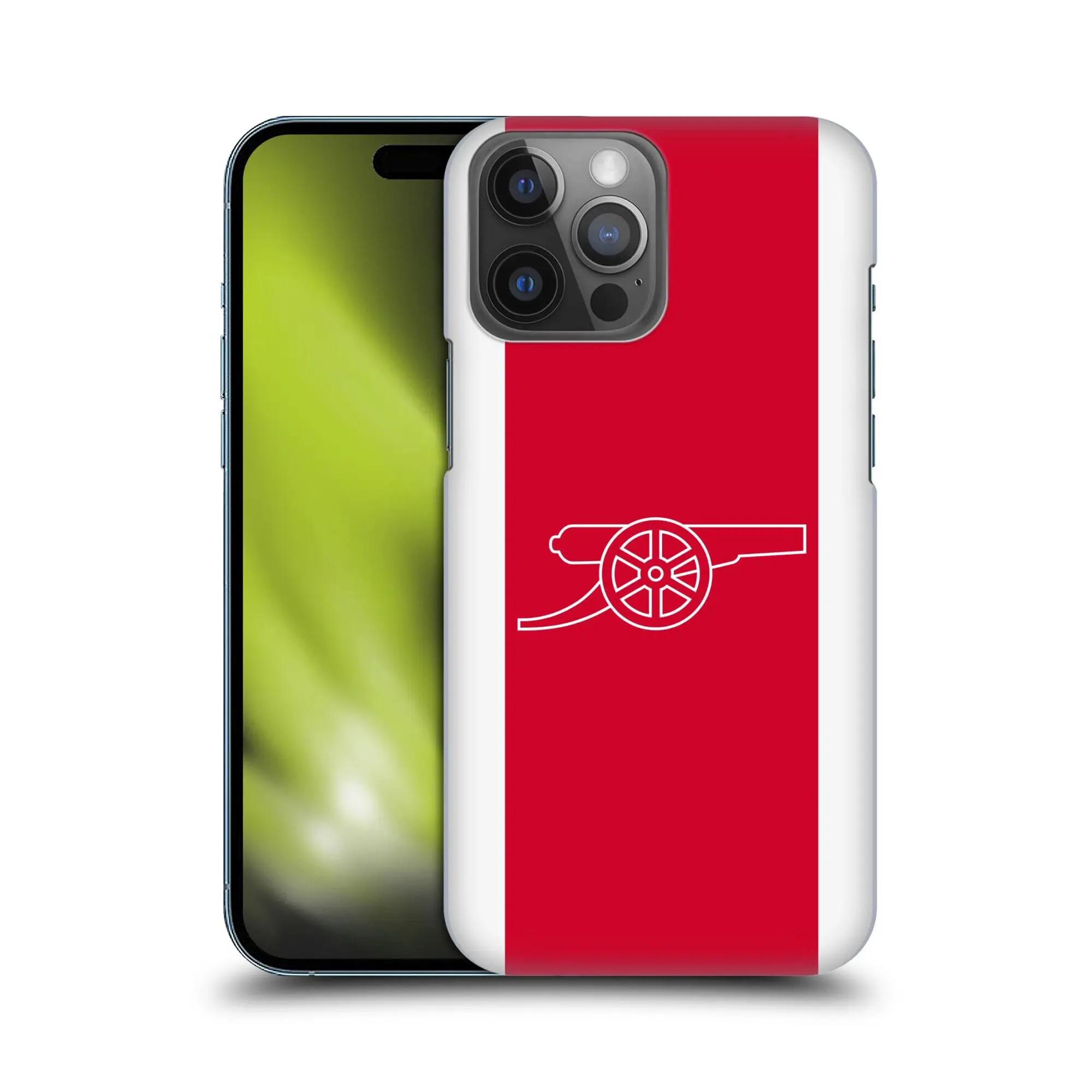 Arsenal Gunners Logo Hard Back Phone Case - Red/White - iPhone