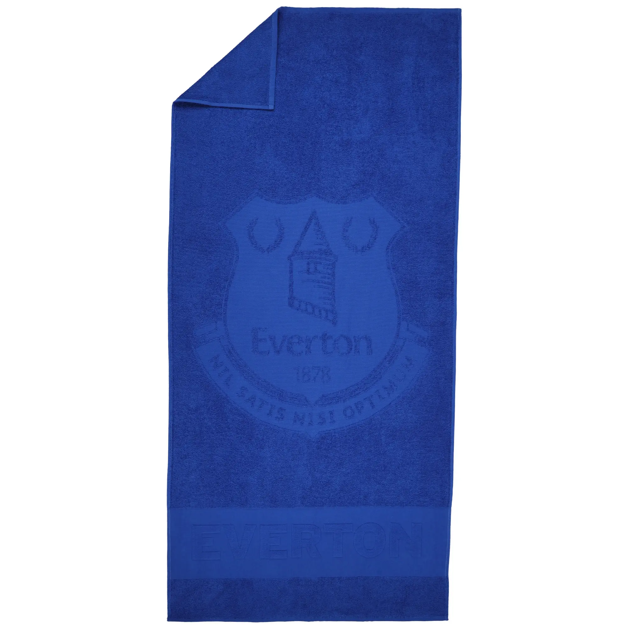Everton Crest Luxury Velour Towel - 70cm x 150cm
