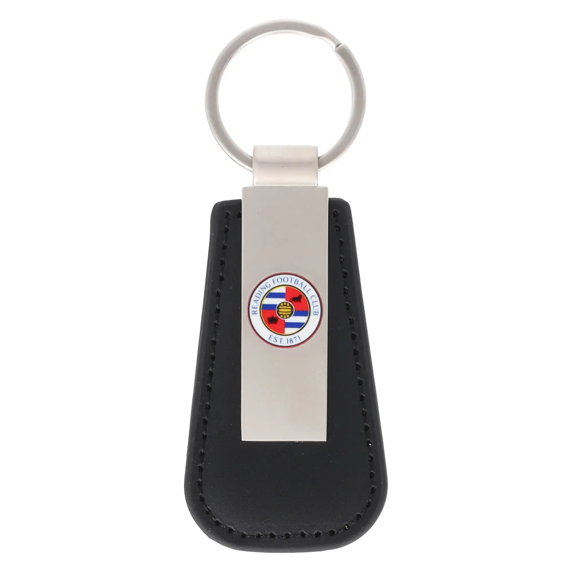 Reading Leather Established Keyring