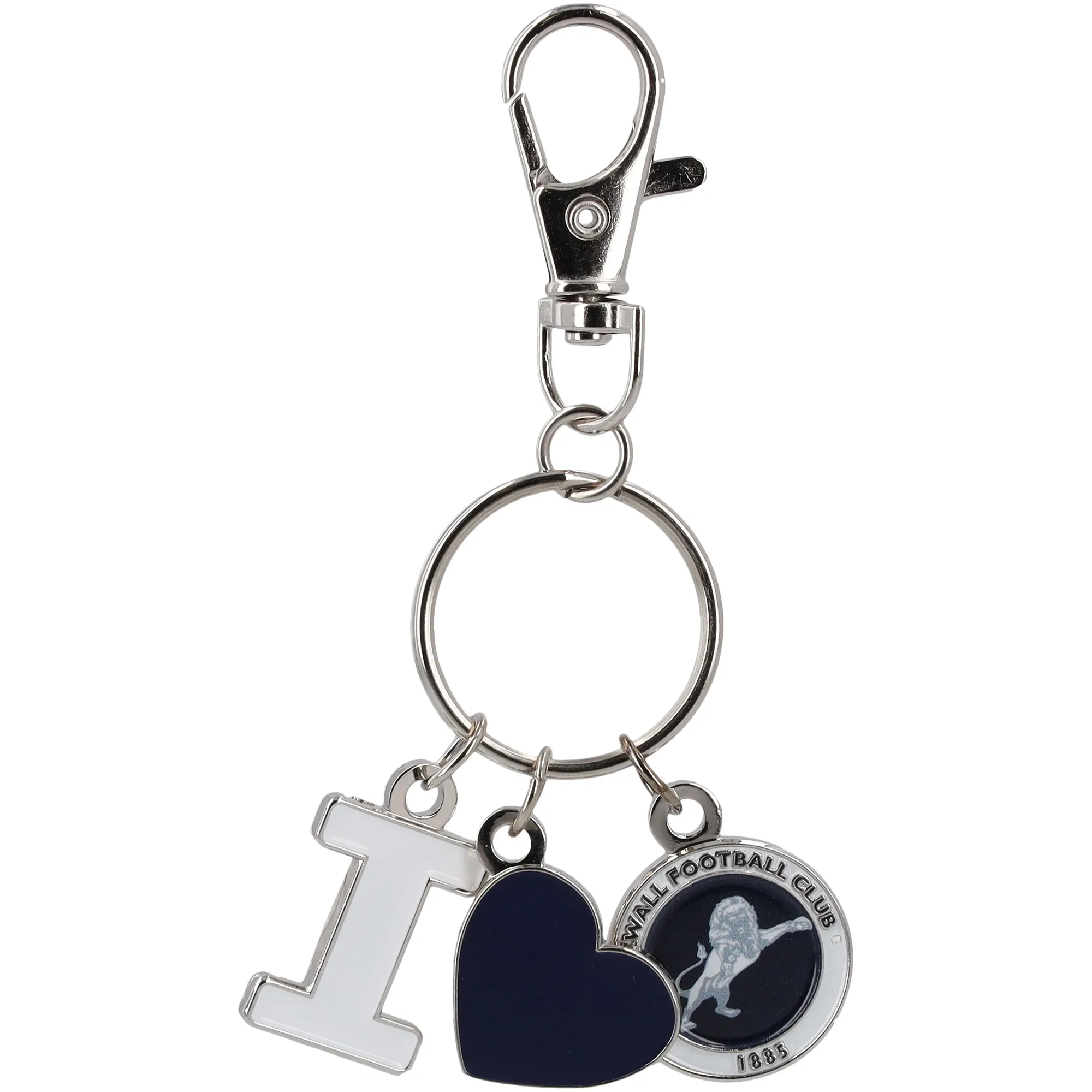 Millwall I Love Keyring