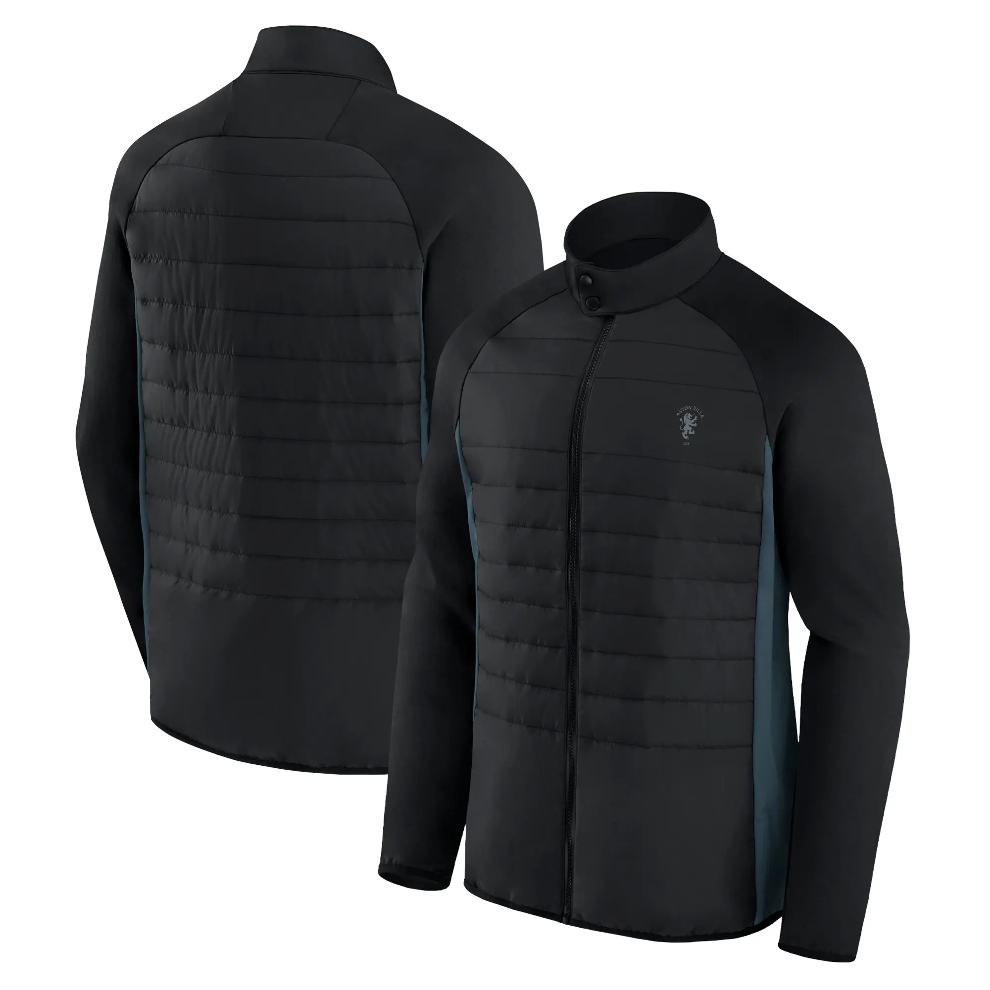 Fanatics MTO Label Aston Villa Tech Hybrid Jacket - Black - Mens