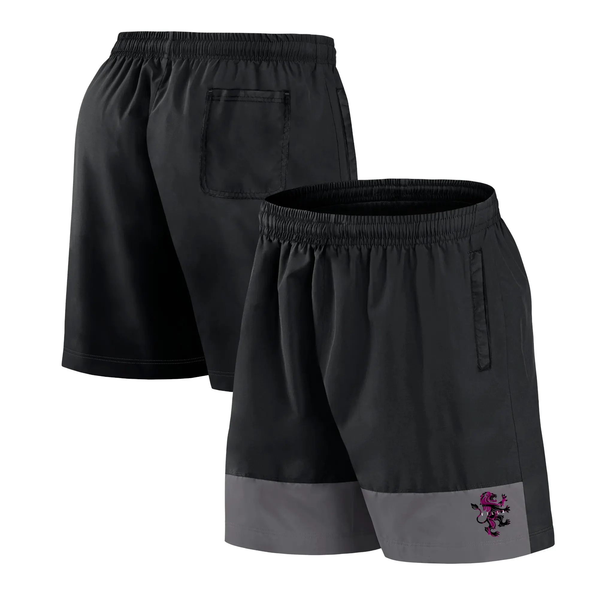 Fanatics MTO Label Aston Villa Woven Short - Black - Mens