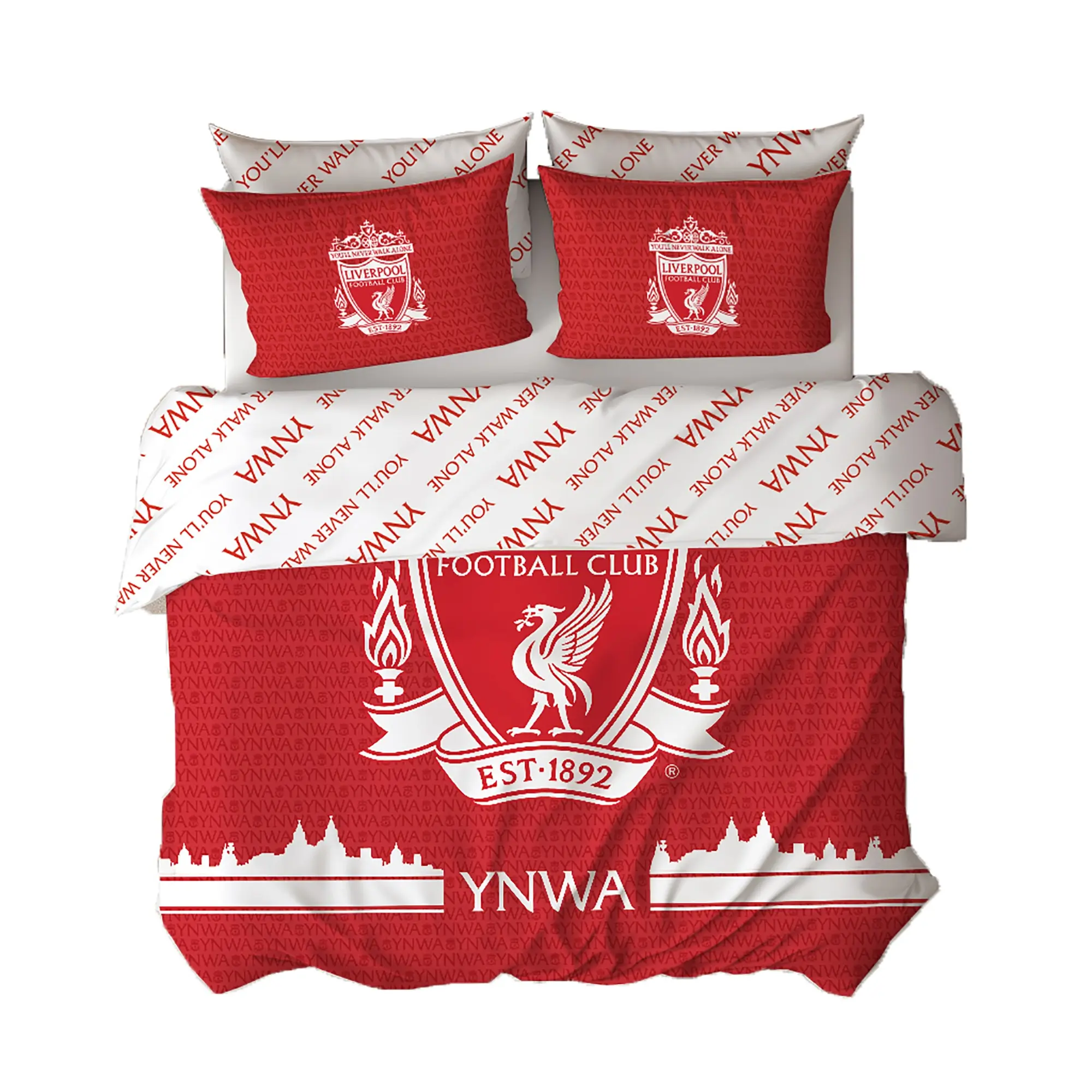 Liverpool Tone Double Panel Duvet