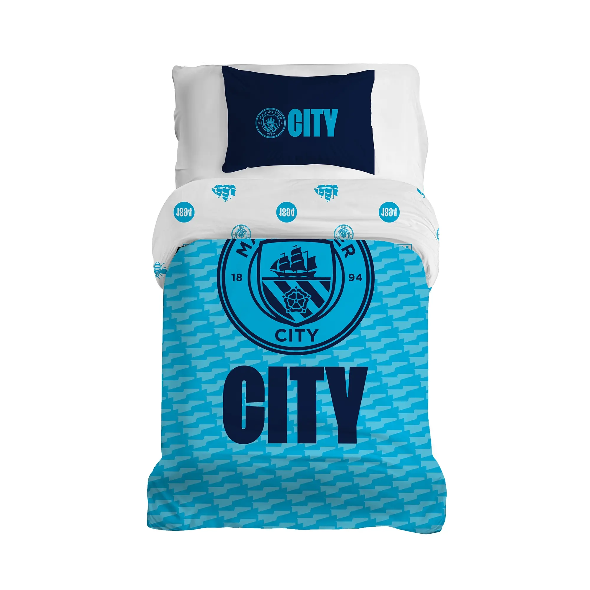 Manchester City Single Panel Duvet