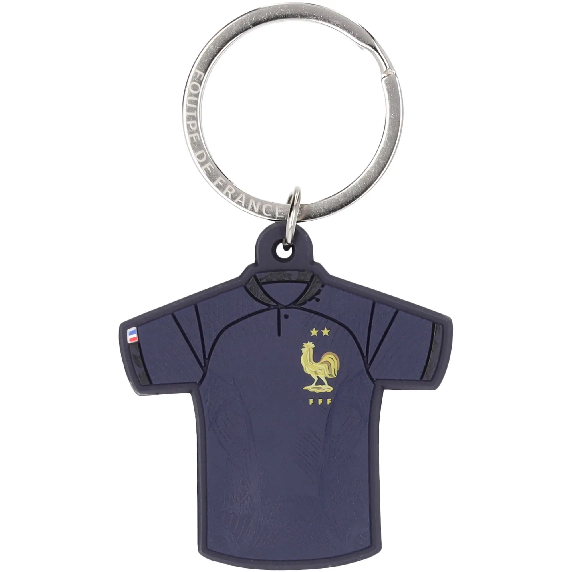 No Brand France PVC Keyring - Number 9