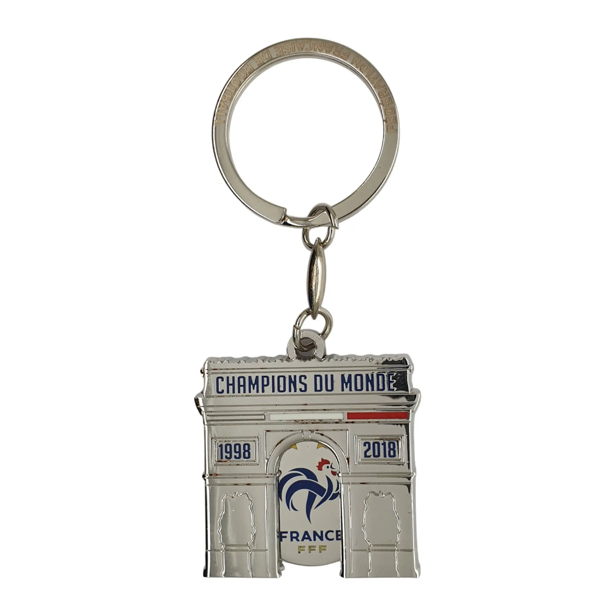 No Brand France Triumphal Arch Token Keyring