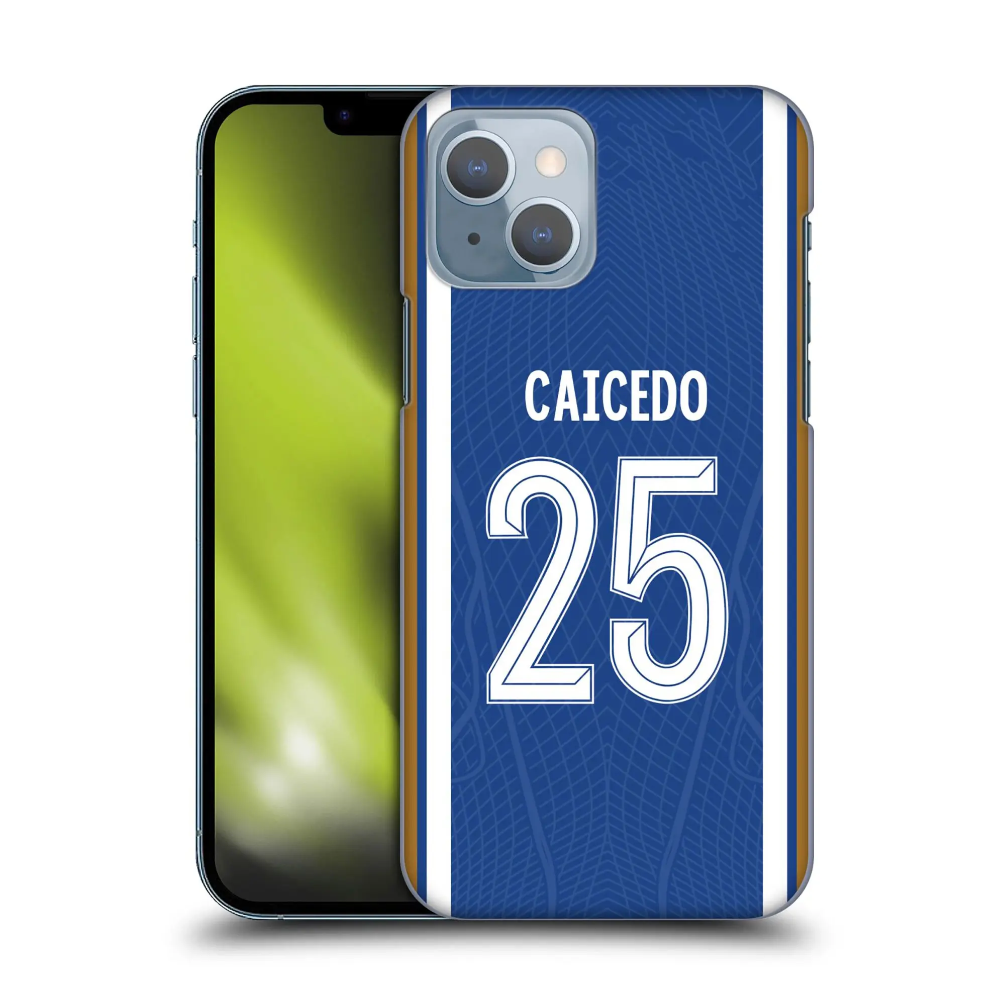 Chelsea Moisés Caicedo 2023/24 Home Kit Phone Case - iPhone